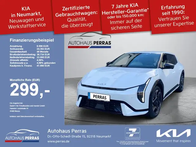 Kia EV4 81 GTL FWD DWP COM CON Navi+2xKlima+KlimaA
