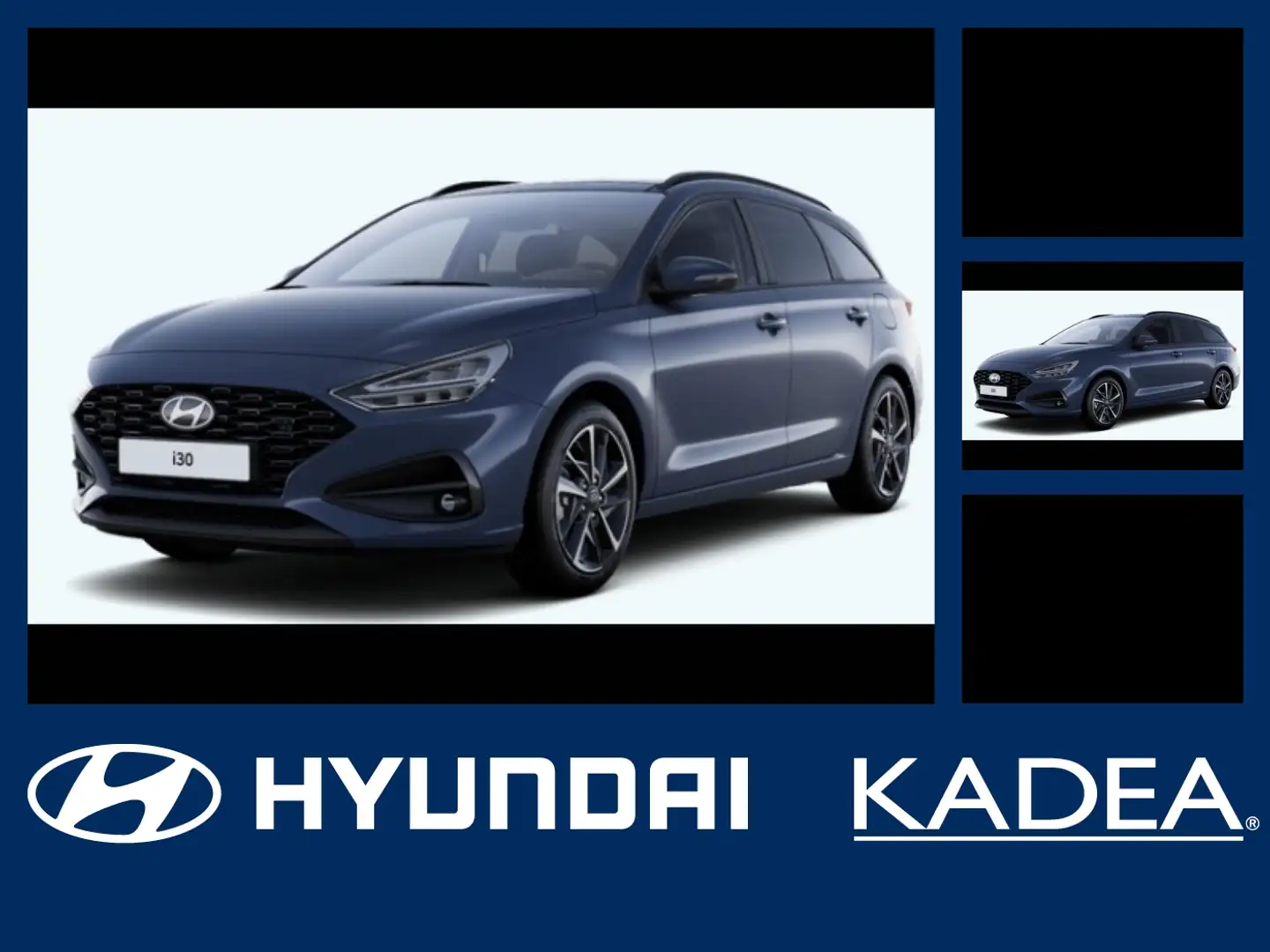 Hyundai i30 cw 1.5 T-GDI Advantage  Plus-Paket/Panodach Blau - 1