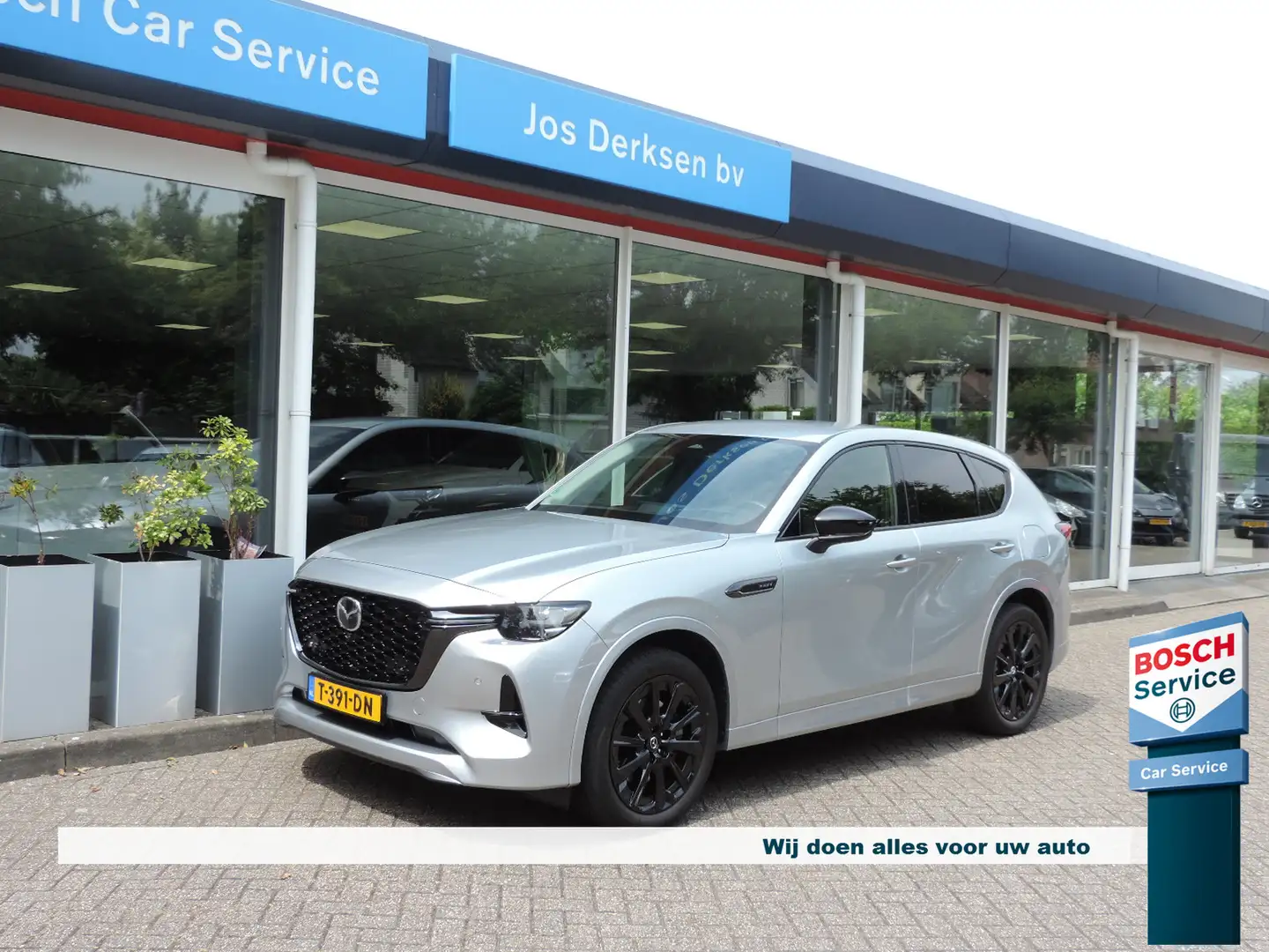 Mazda CX-60 PHEV 2.5 E-SKYACTIV PHEV Homura - Convinience Pack Zilver - 1
