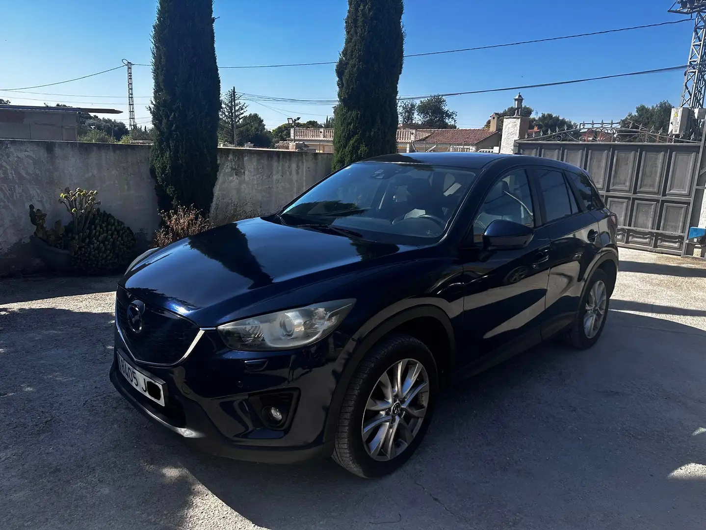Mazda CX-5 CX-5 2.2DE Luxury P.Safety TS Nav.4WD 175Aut. Luxury Pack Safety   Techo Solar   Navegador Azul - 1