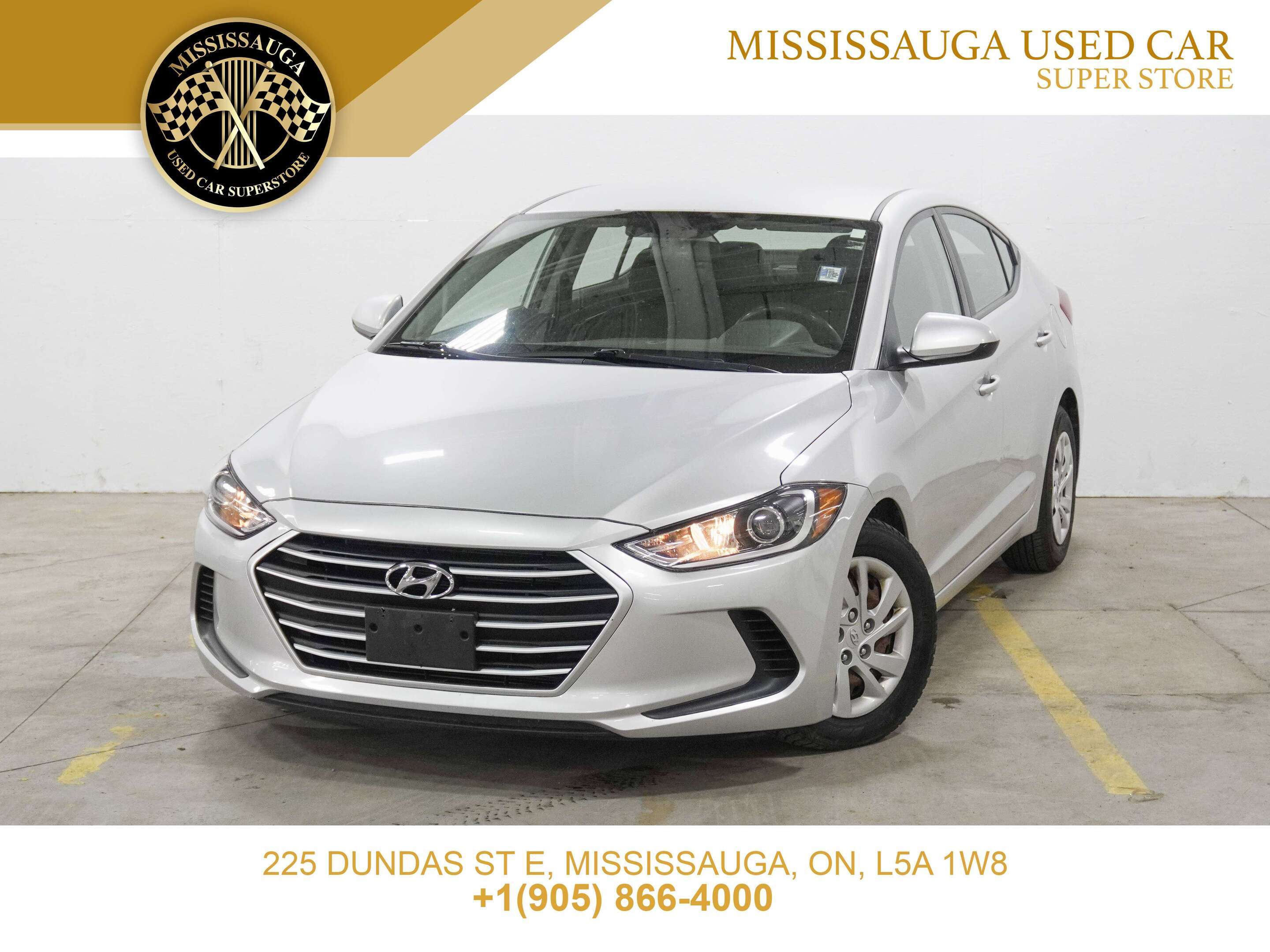 Silver 2017 Hyundai Elantra Sedan Automatic