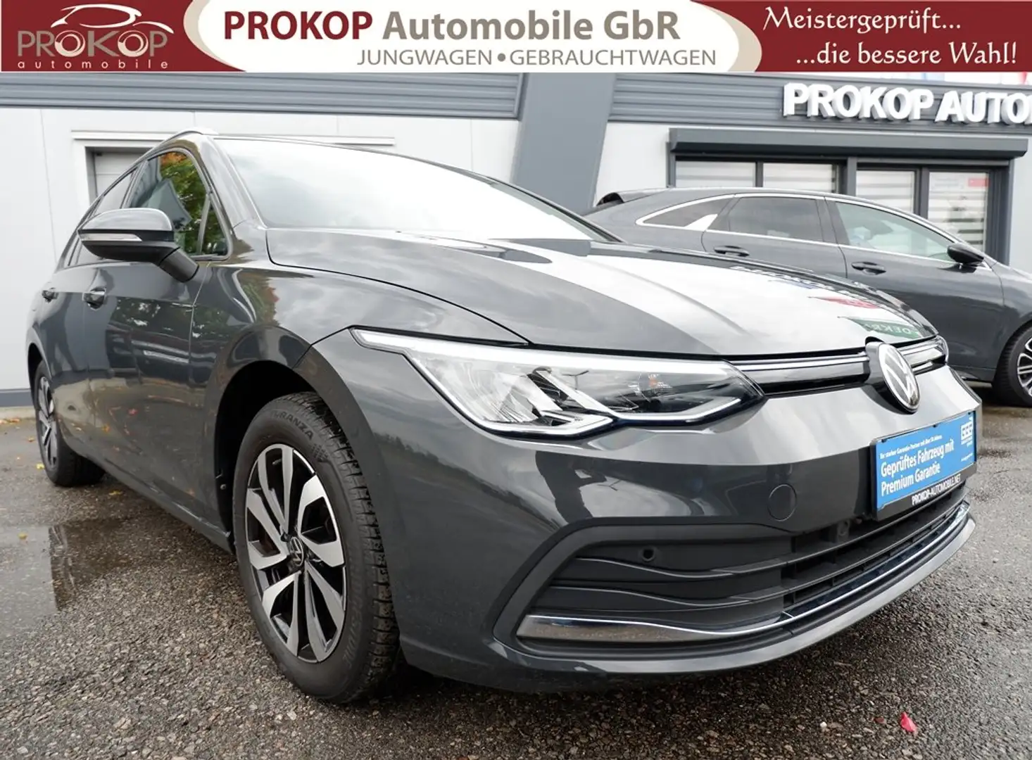 Volkswagen Golf Variant Active ACC Kamera LED Standheizung BLIS 4xSHZ Navi Gris - 2