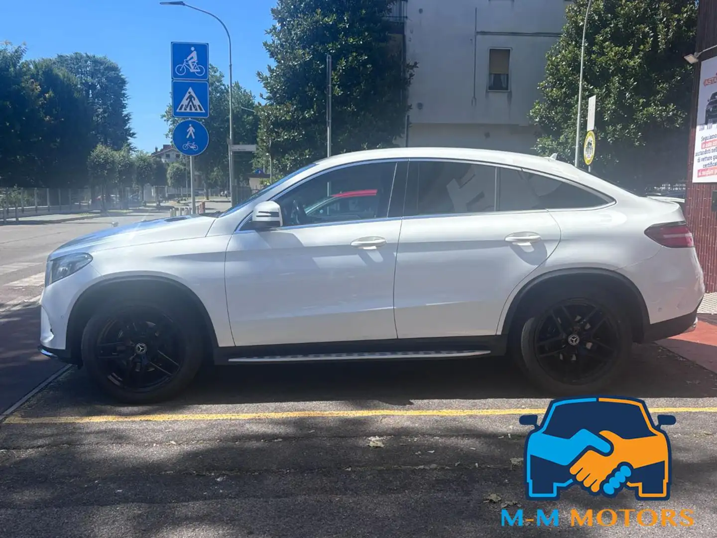 Mercedes-Benz GLE 350 d 4Matic Coupé Sport - UNICO PROPRIETARIO Белый - 2
