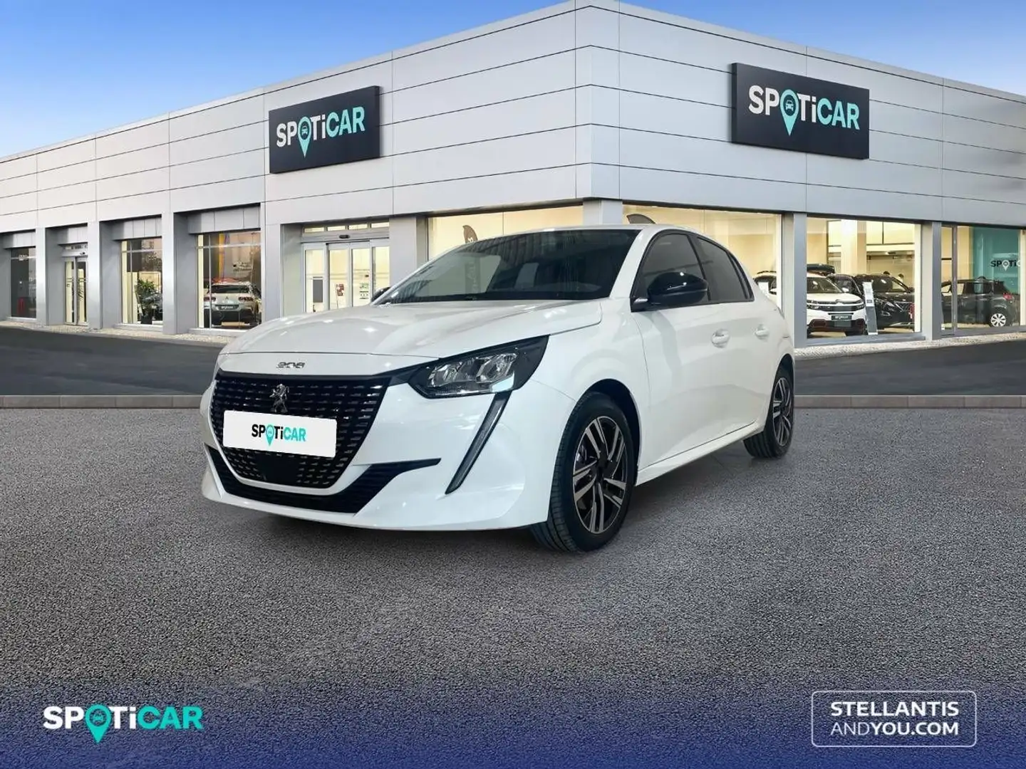 Peugeot 208 1.2 Puretech S&S Allure Pack EAT8 100 Blanco - 1