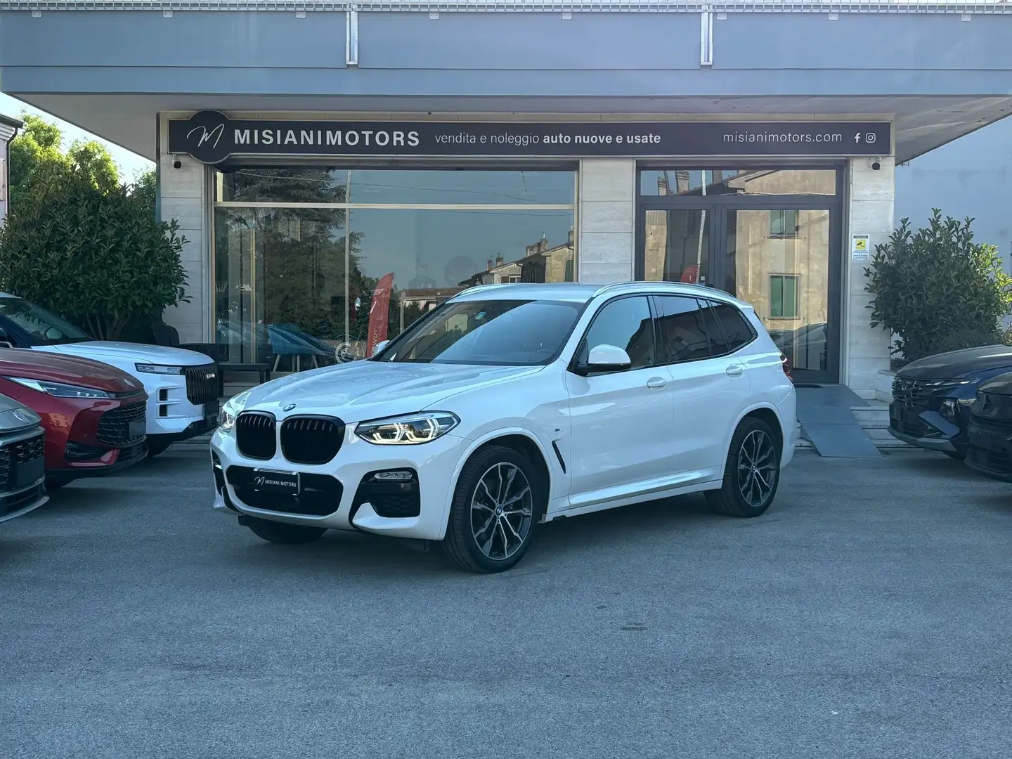 BMW X3 xdrive 25d Msport 231cv auto Blanc - 2
