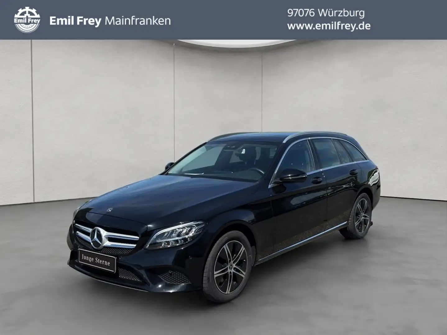 Mercedes-Benz C 220 C-Klasse Fekete - 1