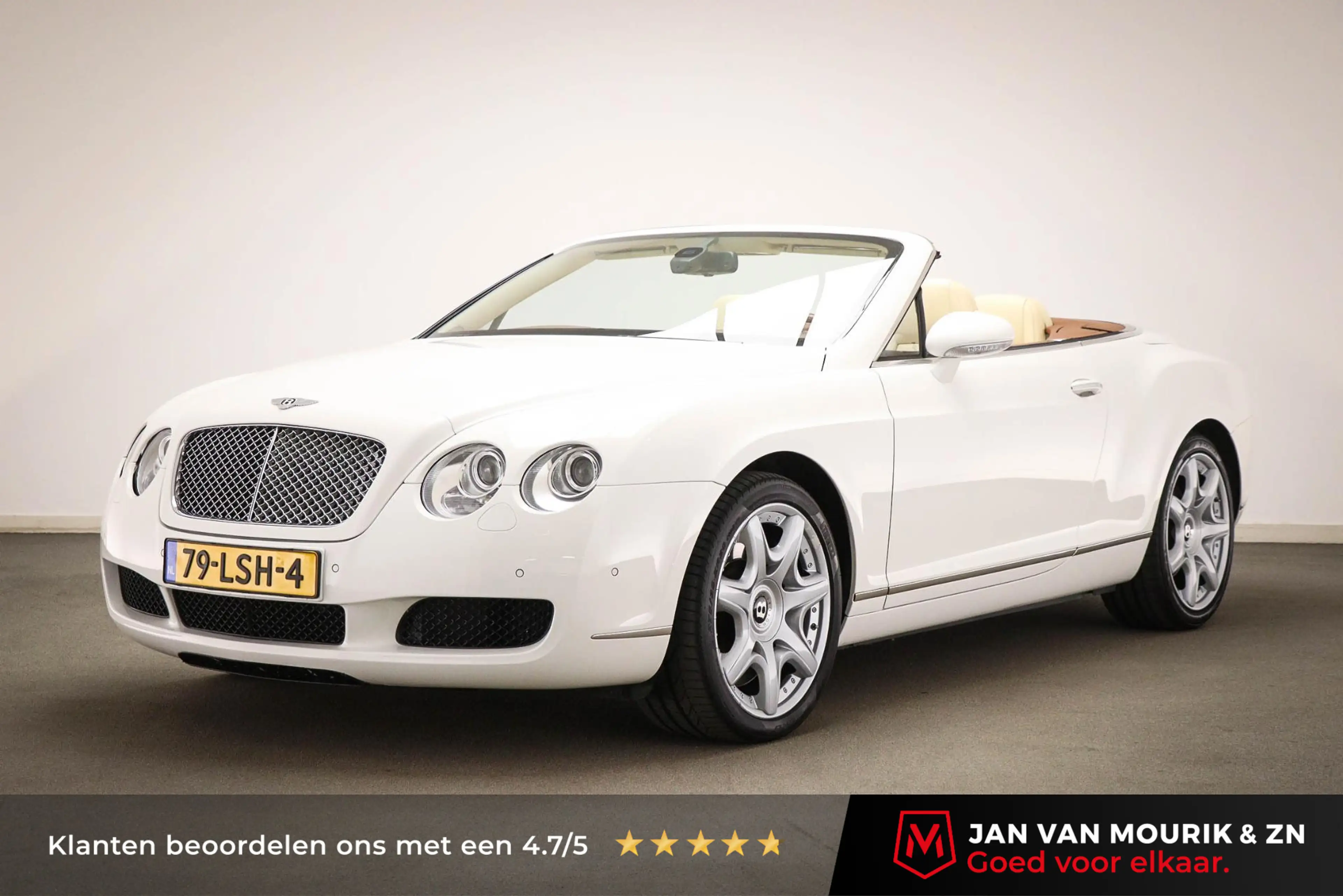 Bentley Continental GTC 6.0 W12 | HOUTAFWERKING | LEDER | STOELVERWARMING
