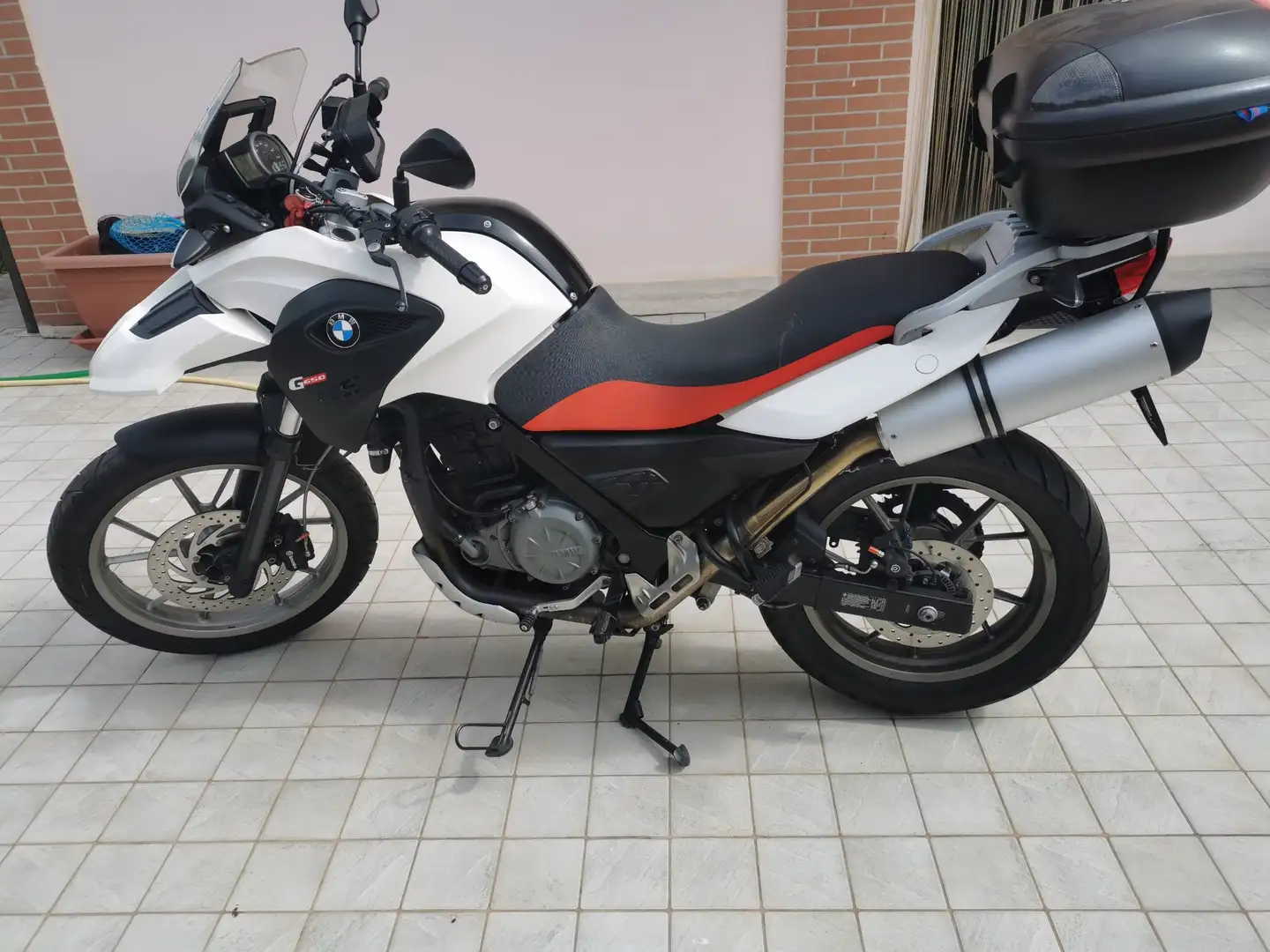 BMW G 650 GS Weiß - 1