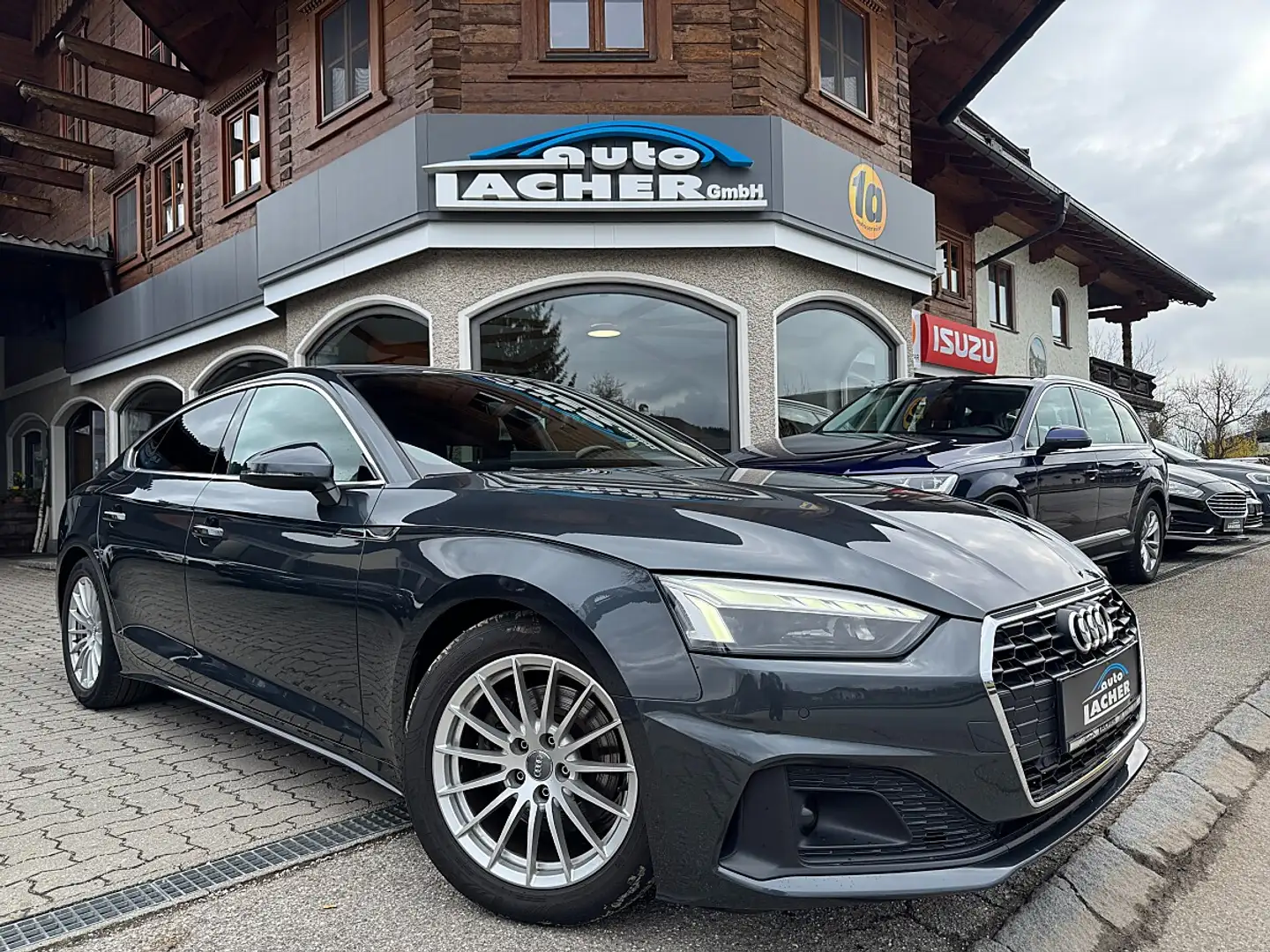 Audi A5 SB 40 TDI S-tronic*Matrix LED*RFK*Leder* Grau - 1