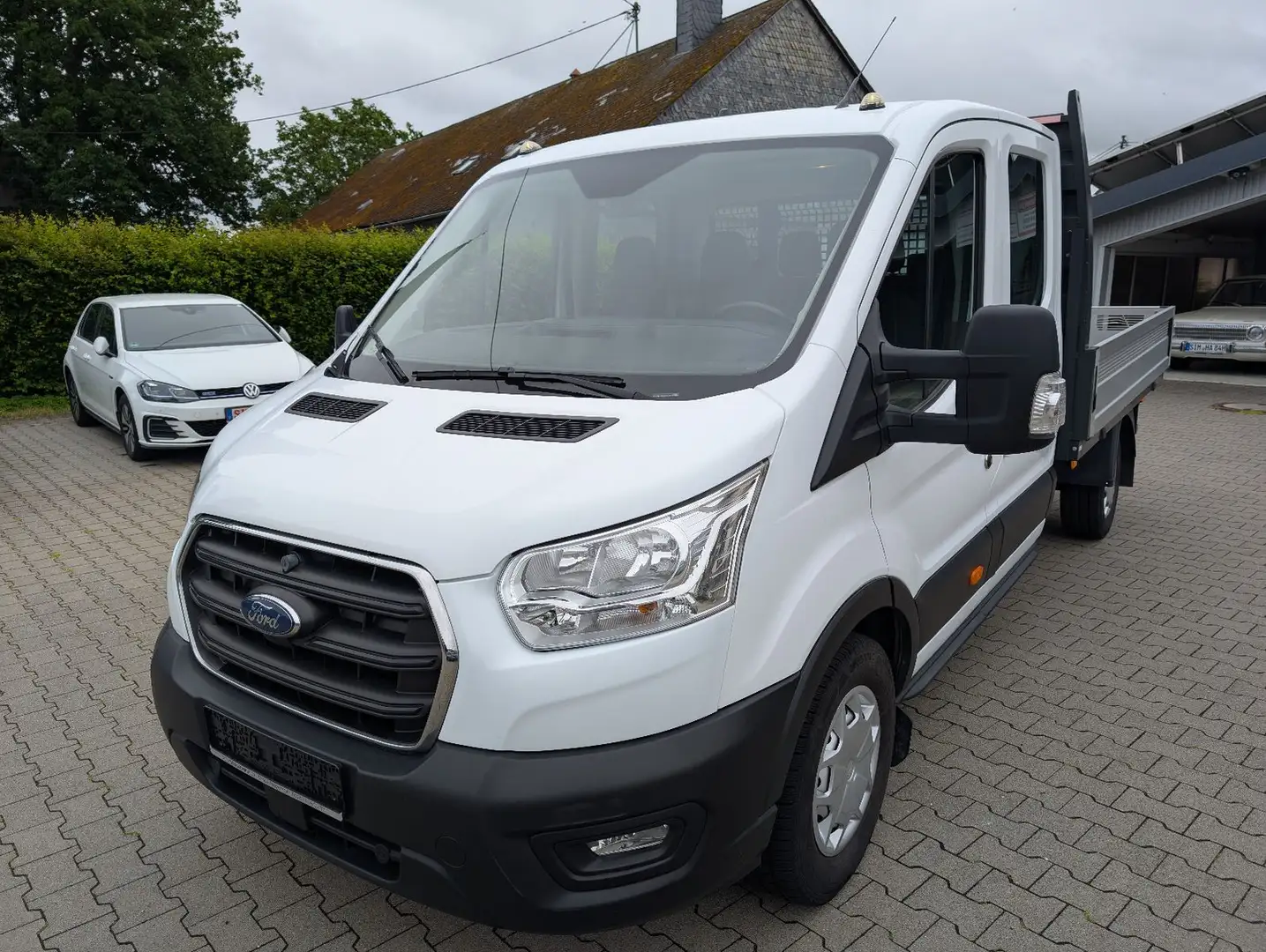 Ford Transit Pritsche 350 L3 Doppelkabine Trend Weiß - 1