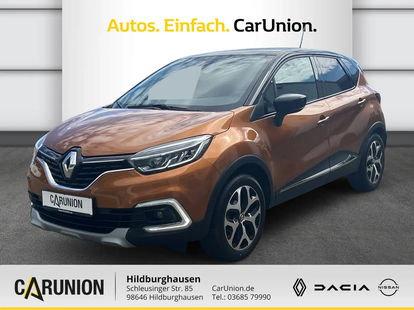 Renault Captur Collection TCe 130 ALU+Kamera Orange - 1