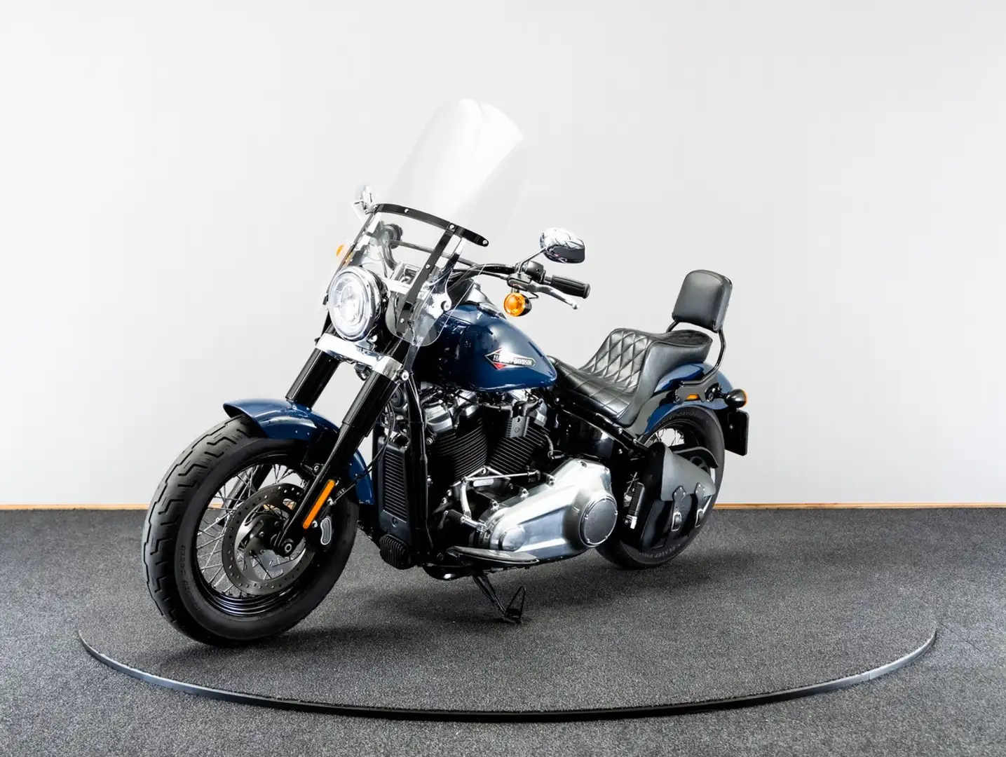 Harley-Davidson FLSL Slim Solid Colour Blauw - 2