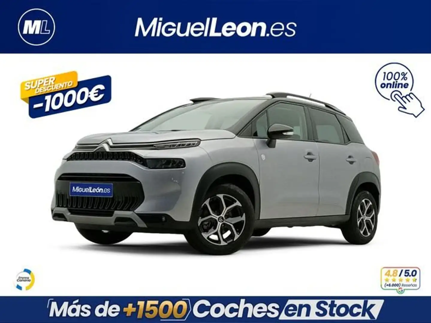 Citroen C3 Aircross Puretech S&S C-Series 110 Gris - 1