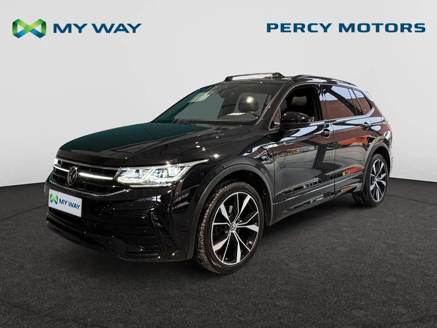 Volkswagen Tiguan Allspace R-Line Business Premium 1.5 TSI 110 kW (150 ch) 7 vitesses DSG Noir - 1