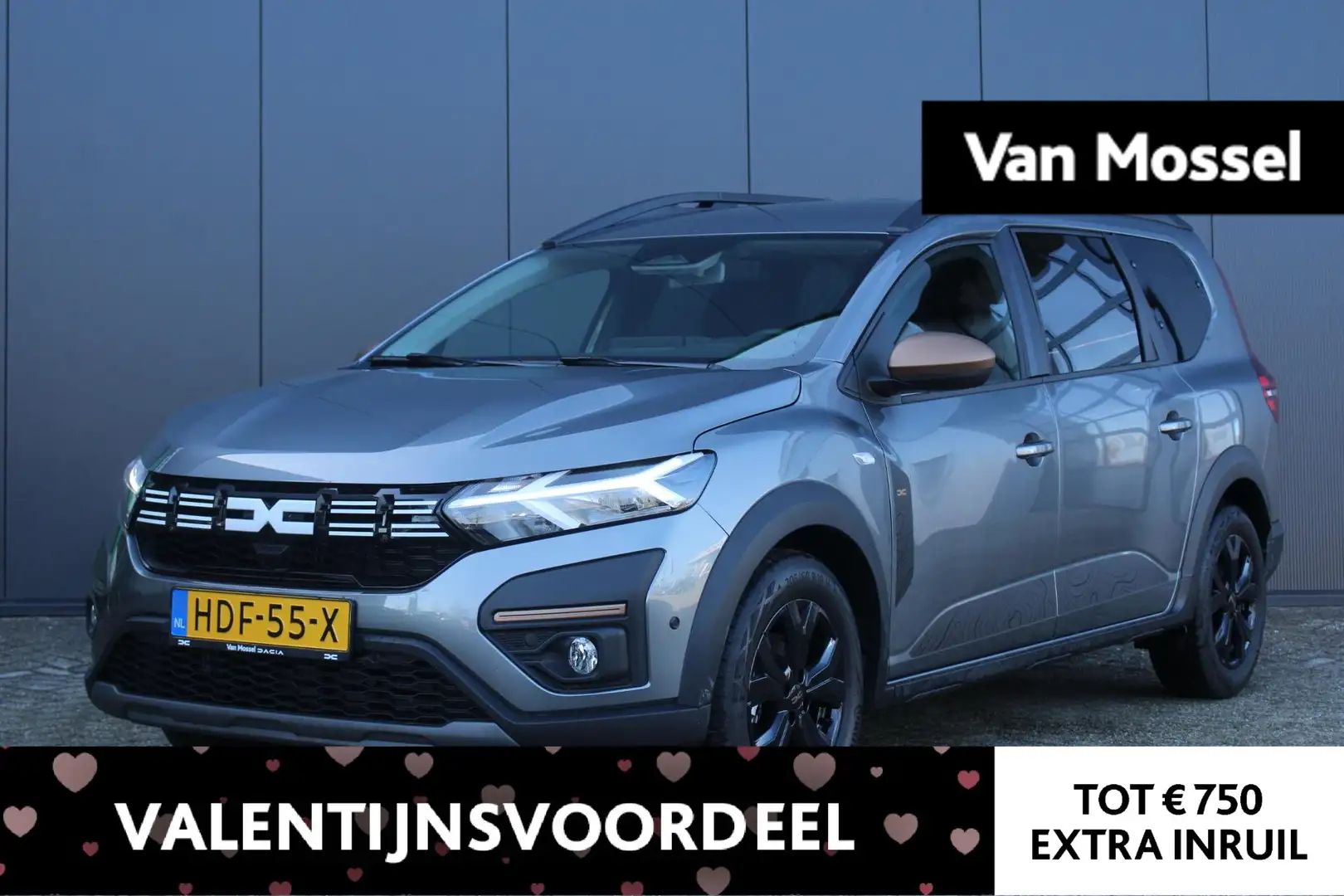 Dacia Jogger 1.0 TCe 100Pk ECO-G Extreme 7p. | Draadloze Carpla Gris - 1