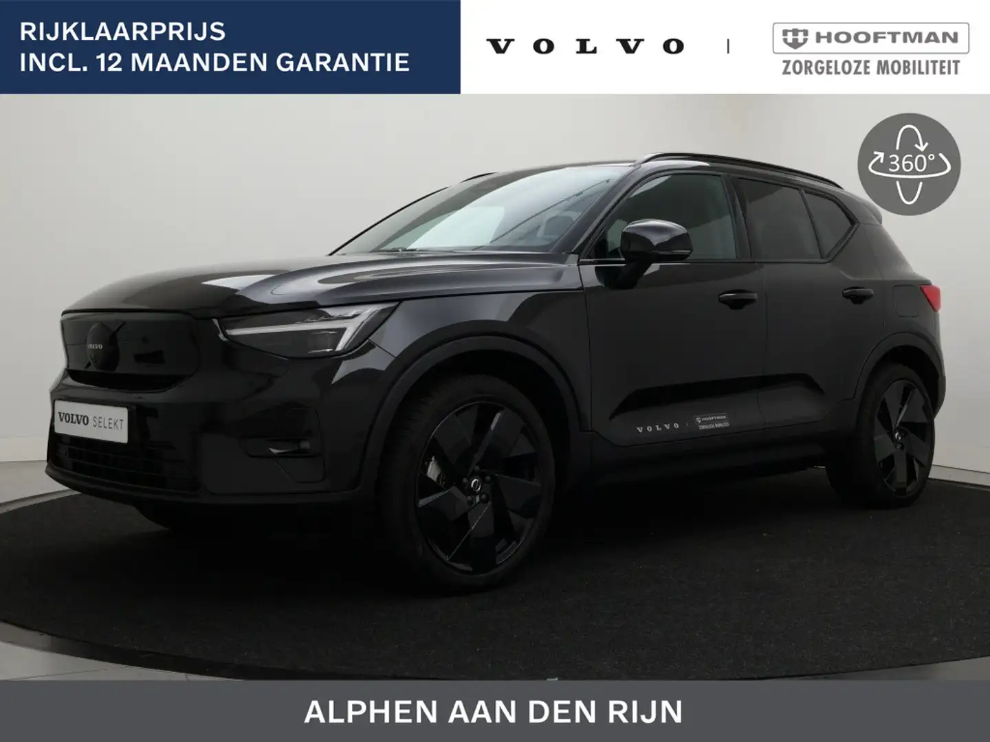 Volvo EX40 EXTENDED RANGE (SINGLE) BLACK EDITION PLUS HARMAN Noir - 1