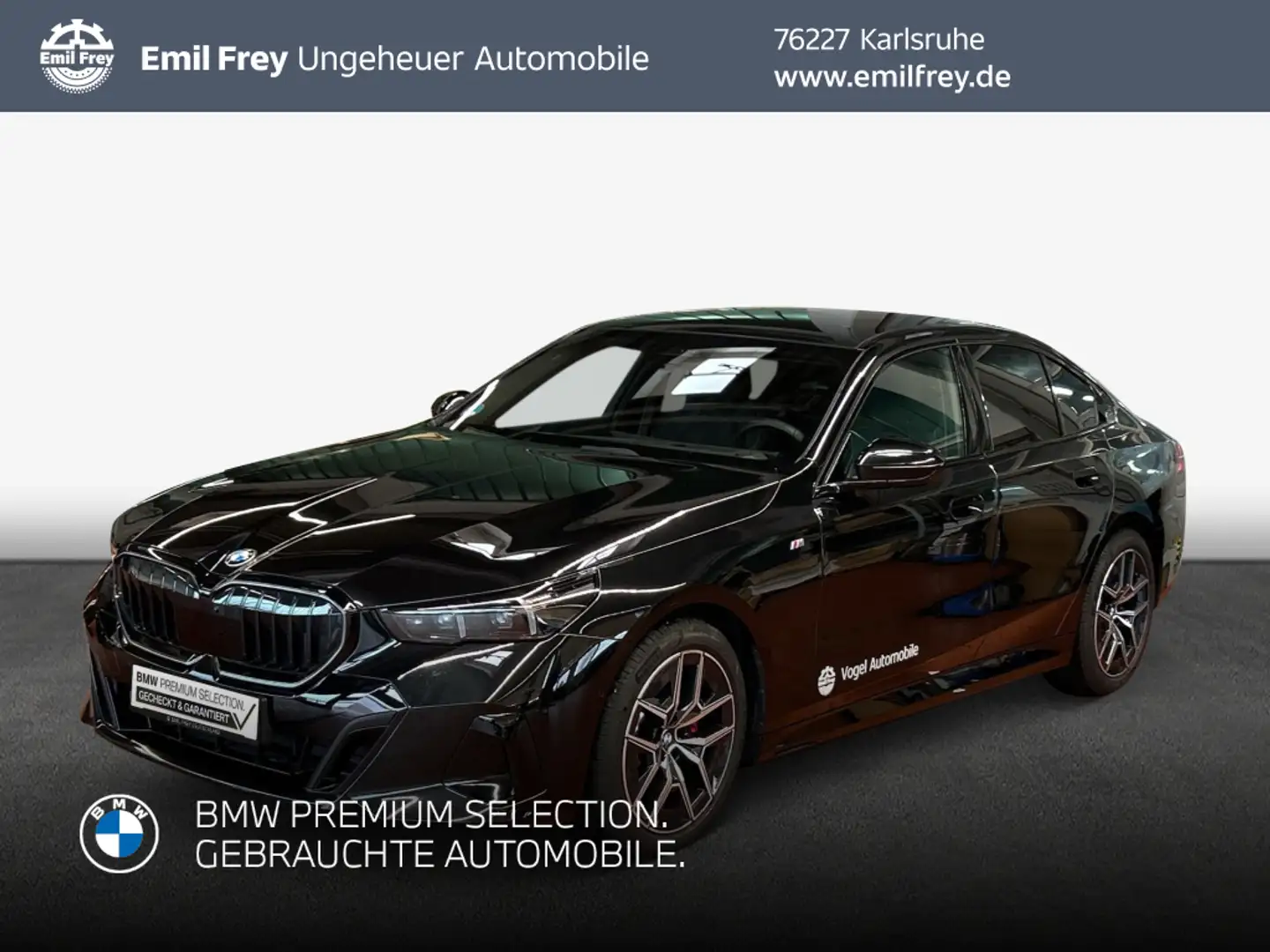 BMW 520 d Aut. Schwarz - 1
