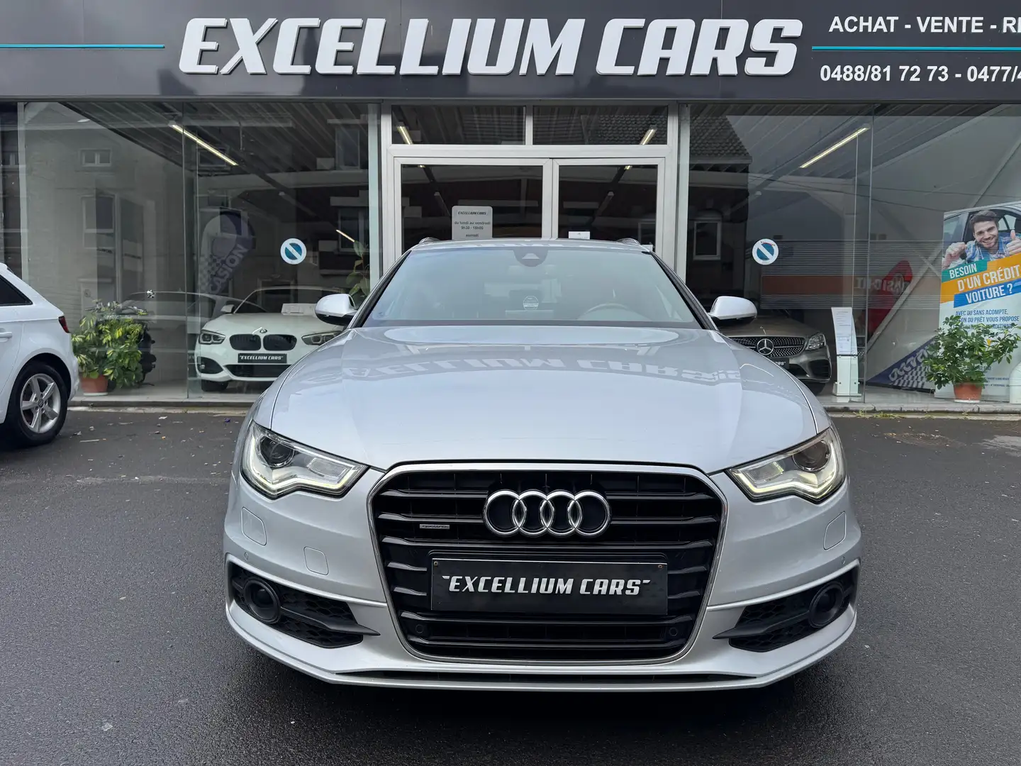 Audi A6 3.0 TDi V6 Biturbo Quattro S line Xenon Cuir Jante Gris - 2