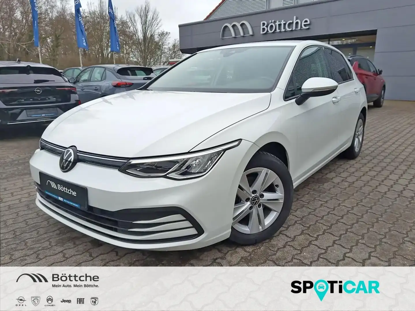 Volkswagen Golf Life 2.0 TDI DSG*ACC*NAVI*LED*LANE*WINTER Blanco - 1