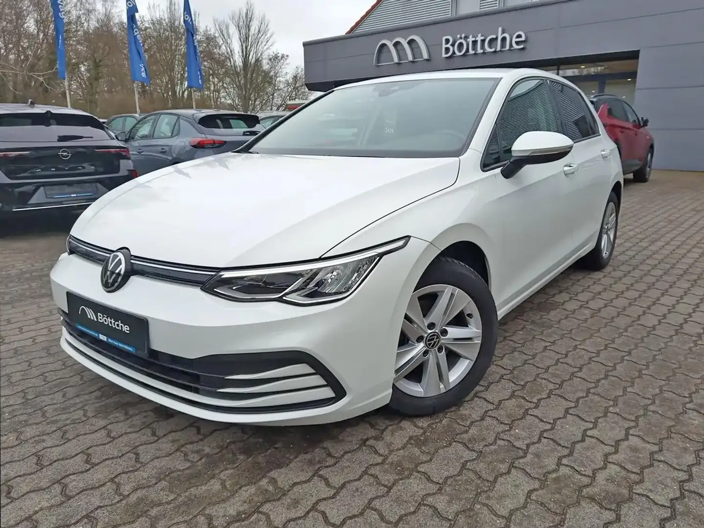 Volkswagen Golf Life 2.0 TDI DSG*ACC*NAVI*LED*LANE*WINTER Blanco - 2