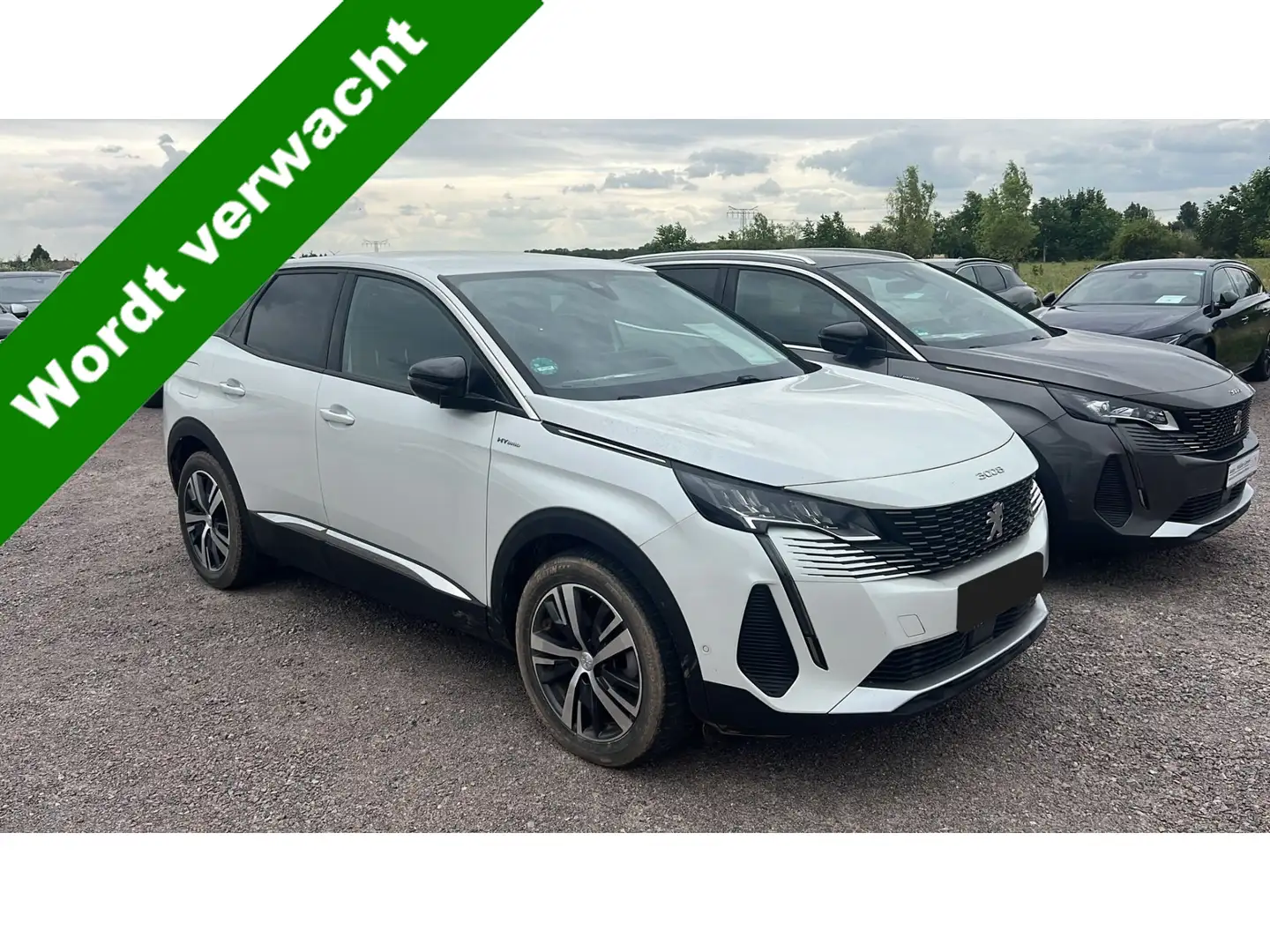 Peugeot 3008 1.6 HYbrid 225 Allure Pack Business | Navi | Camer Blanc - 1