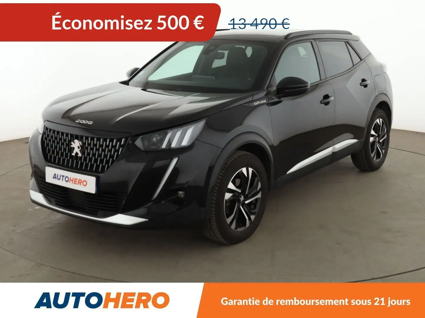 Peugeot 2008 1.2 PureTech GT Line Noir - 1