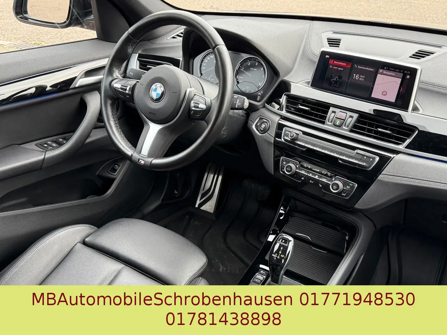 BMW X1 sDrive 18 d M Sport Gris - 2