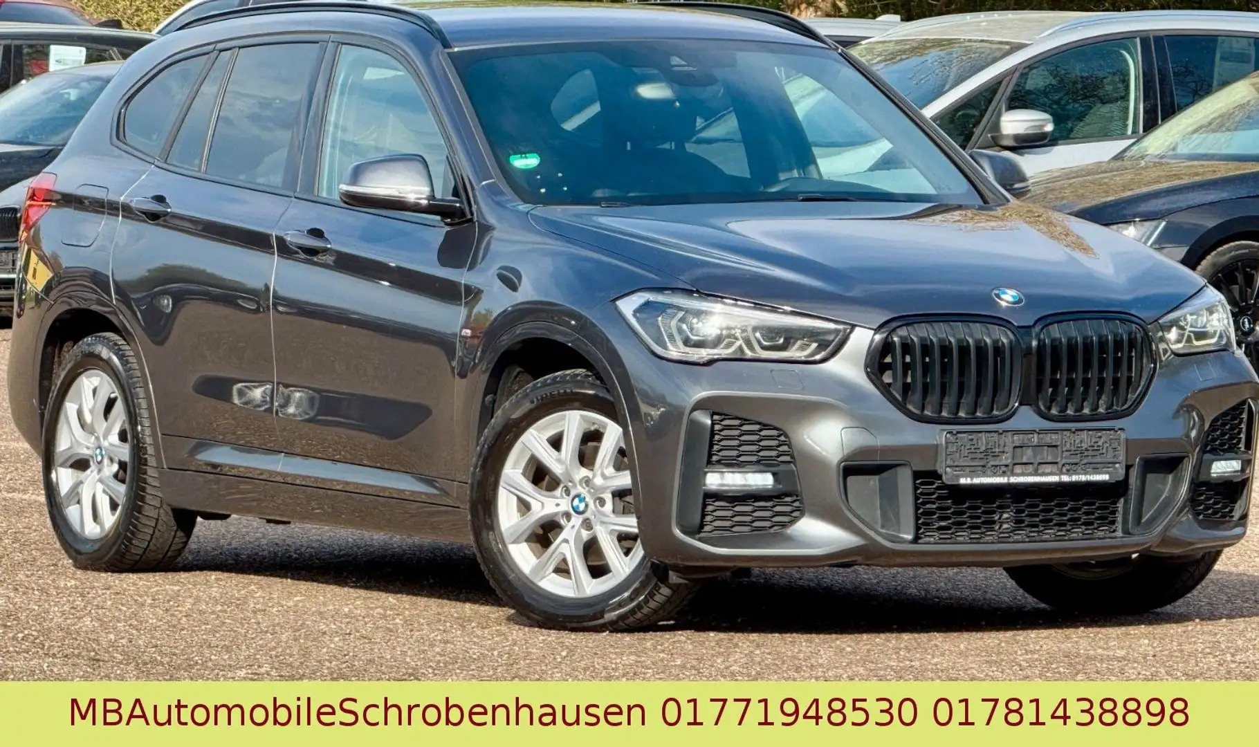 BMW X1 sDrive 18 d M Sport Gris - 1