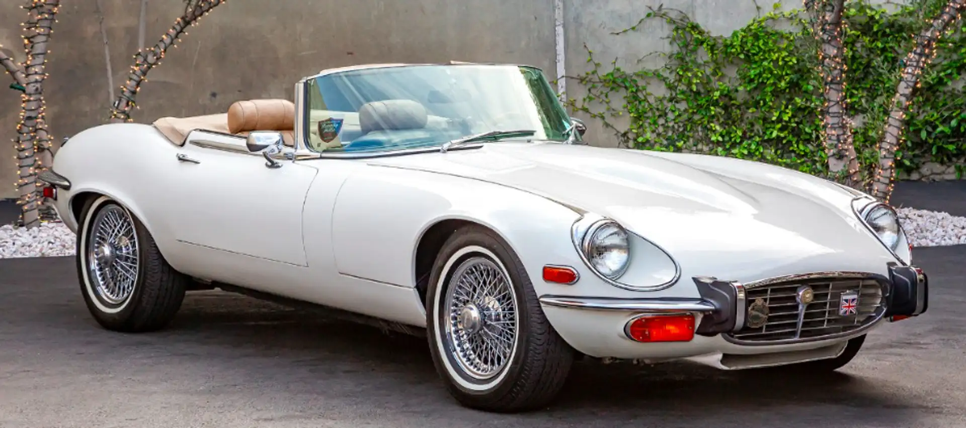 Jaguar E-Type cabriolet matching number - 2