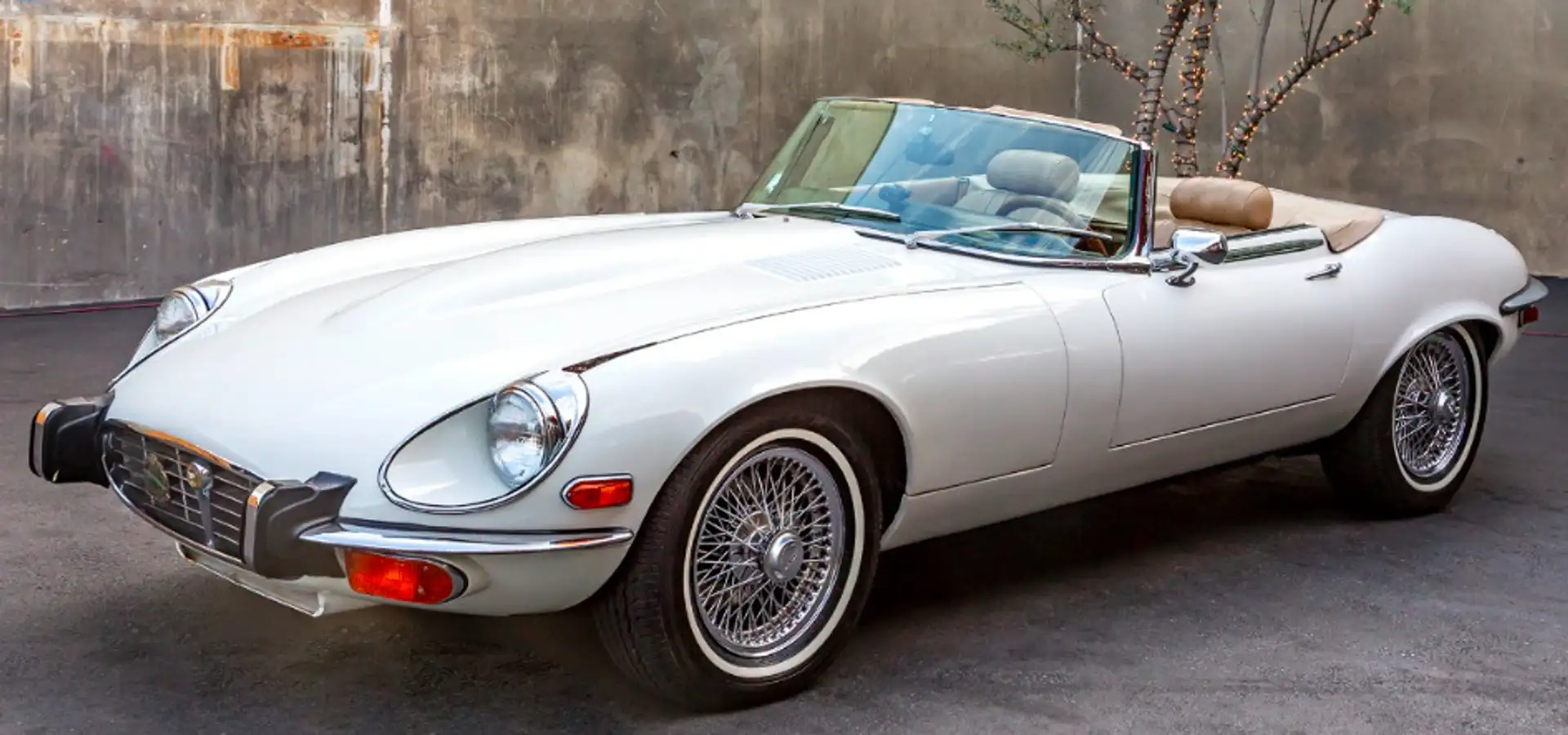 Jaguar E-Type cabriolet matching number - 1