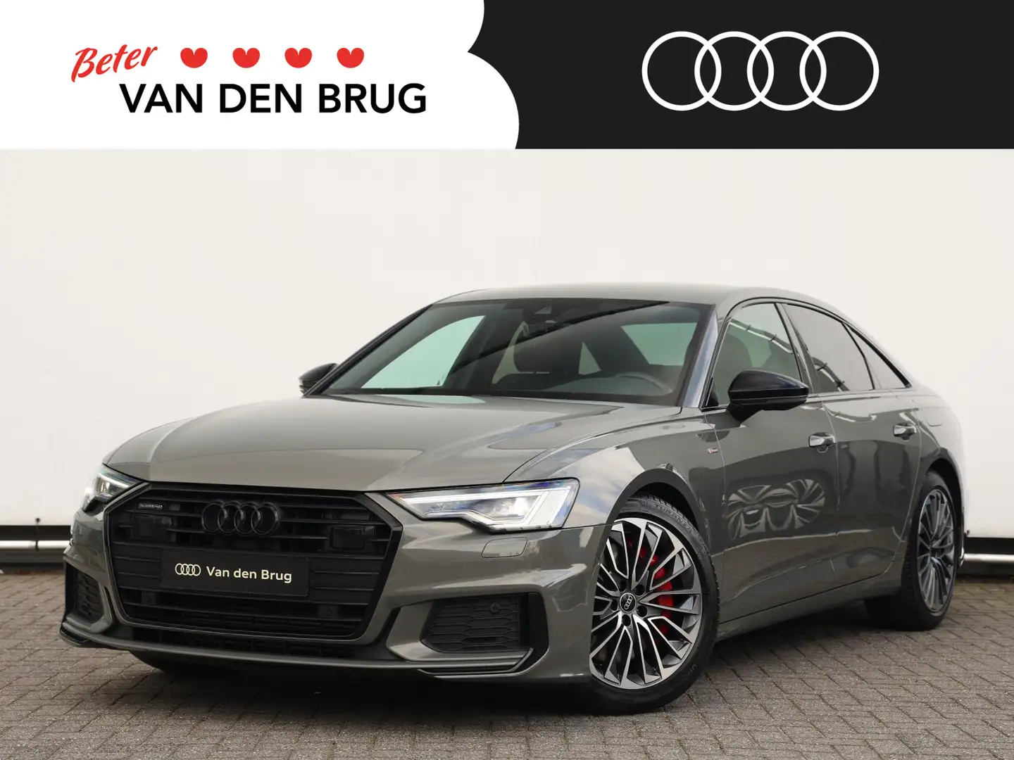 Audi A6 Limousine 55 TFSI e quattro Pro Line S Competition Gris - 1