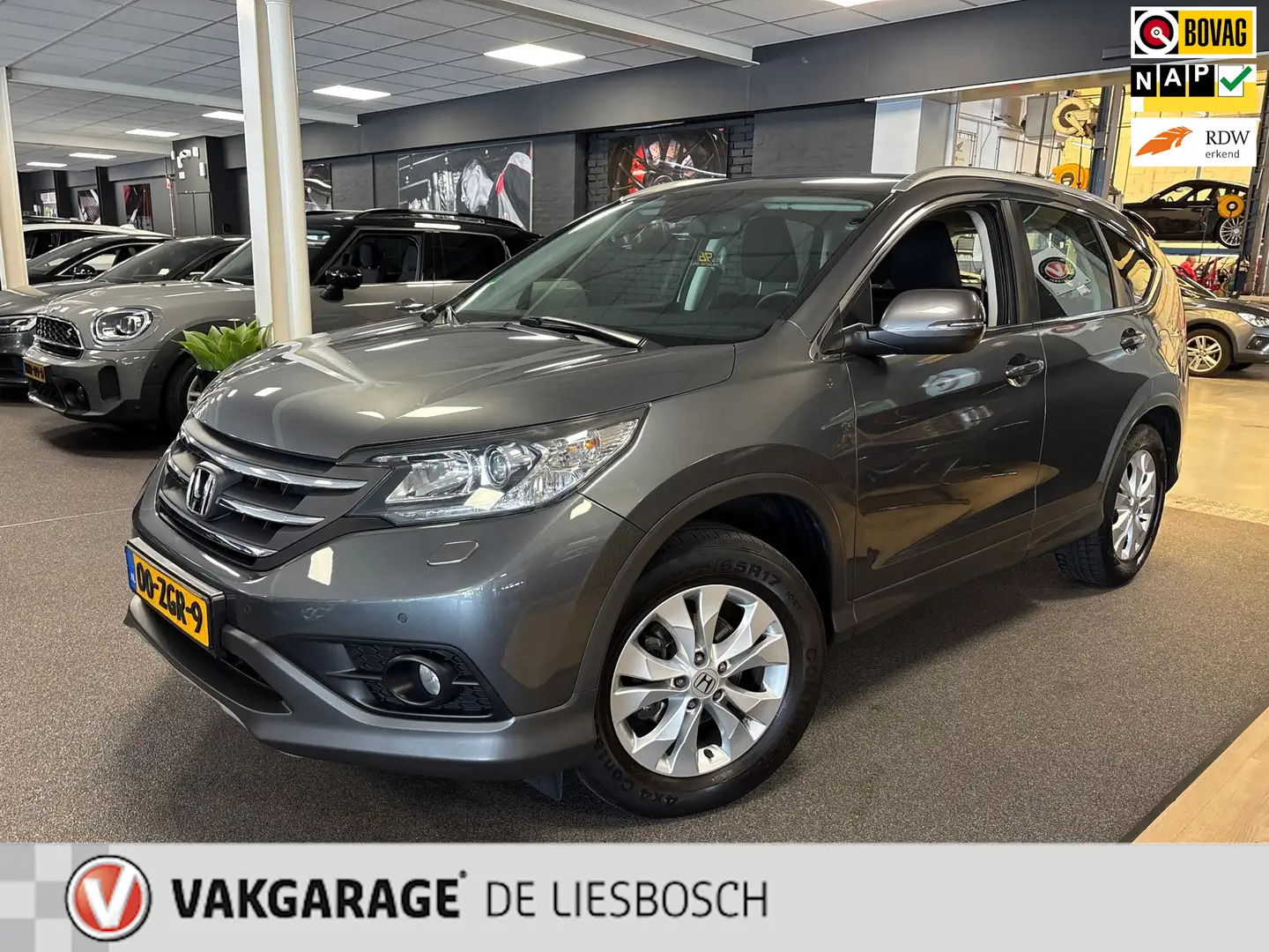 Honda CR-V 2.0 Elegance ,camera,clima,stoelverw,boeken,origin Gri - 1