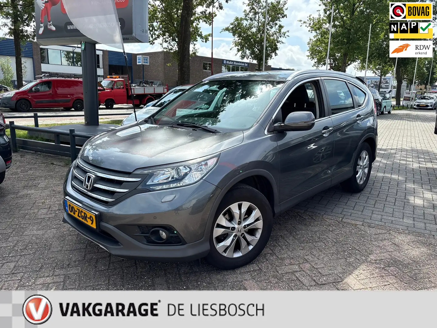 Honda CR-V 2.0 Elegance ,camera,clima,stoelverw,boeken,origin Grijs - 1