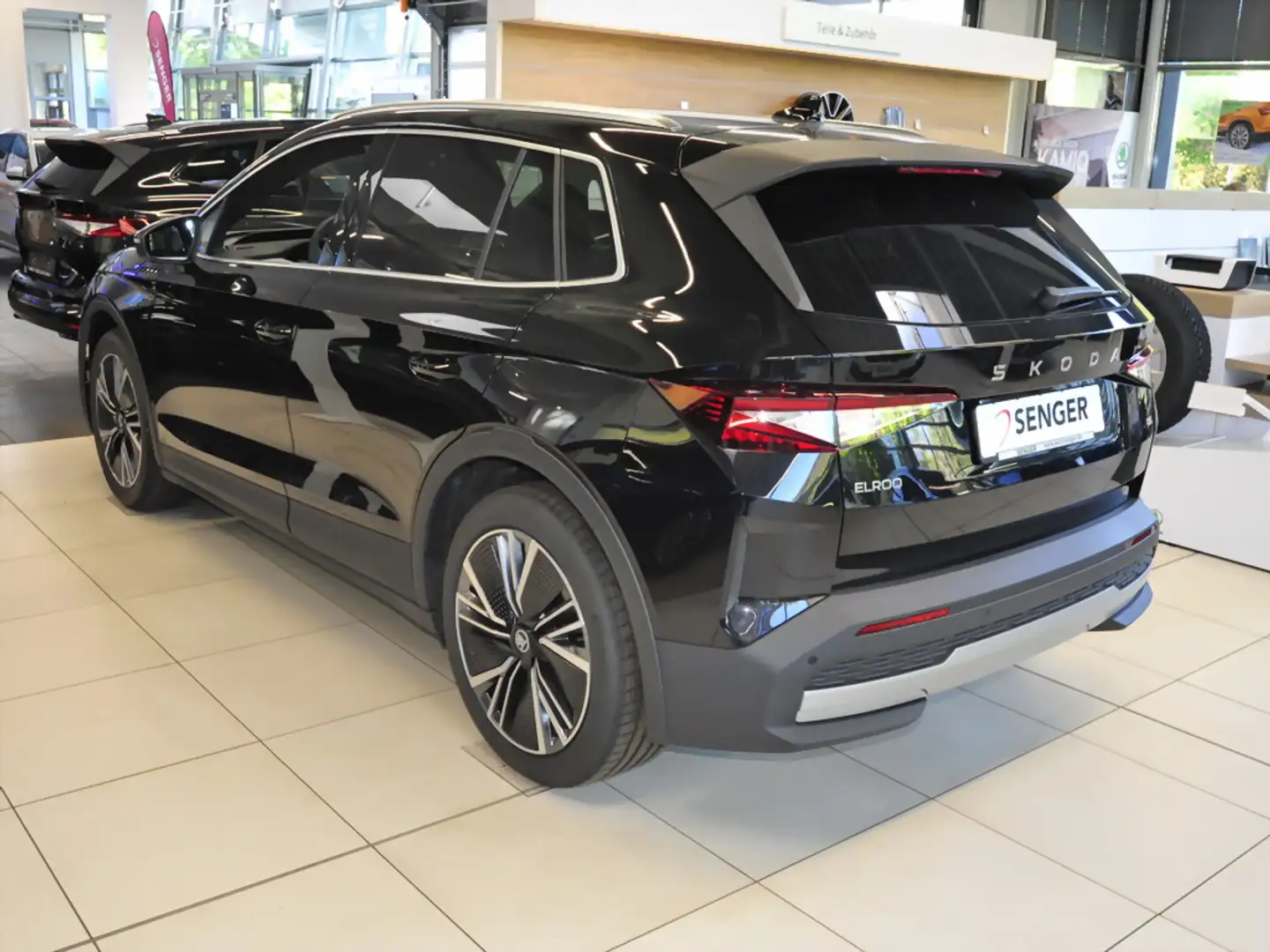 Skoda Elroq 85 Alpha el. AHK 20 Zoll Sitzheizung NAVI Mat Schwarz - 2