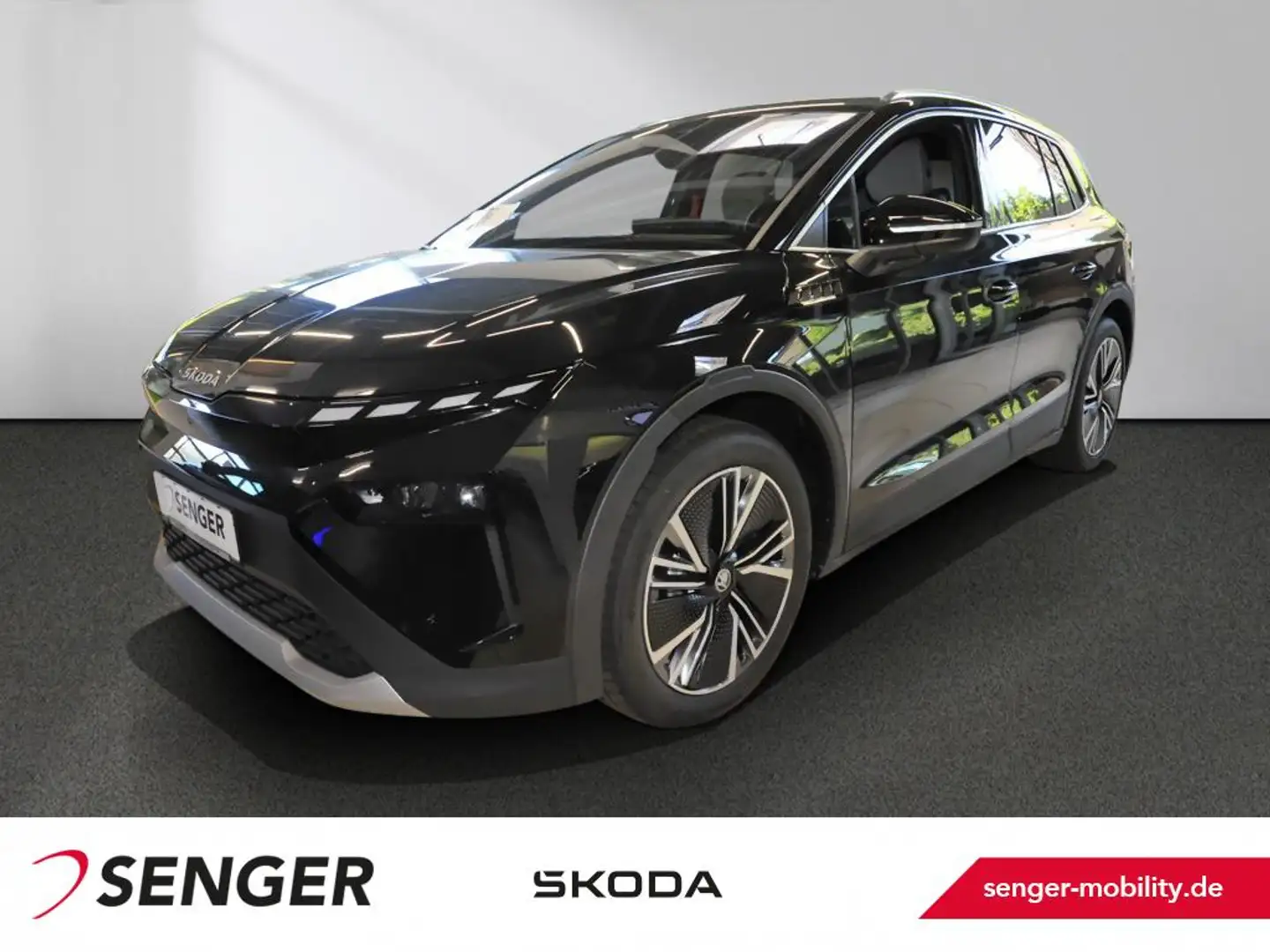 Skoda Elroq 85 Alpha el. AHK 20 Zoll Sitzheizung NAVI Mat Schwarz - 1