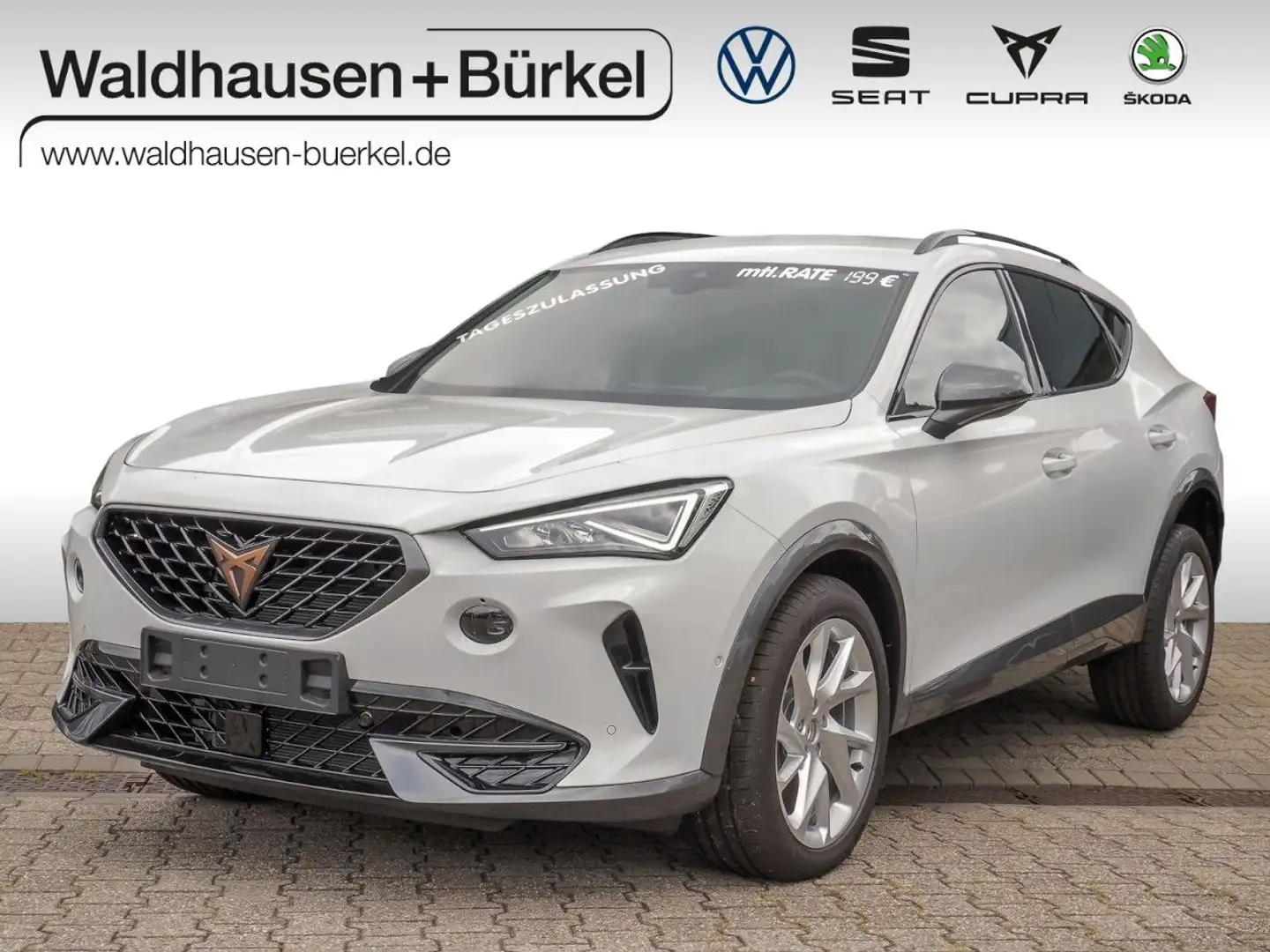 CUPRA Formentor 1.5 TSI DSG+Navi+eKlappe+ESitze+FAL Blanc - 1