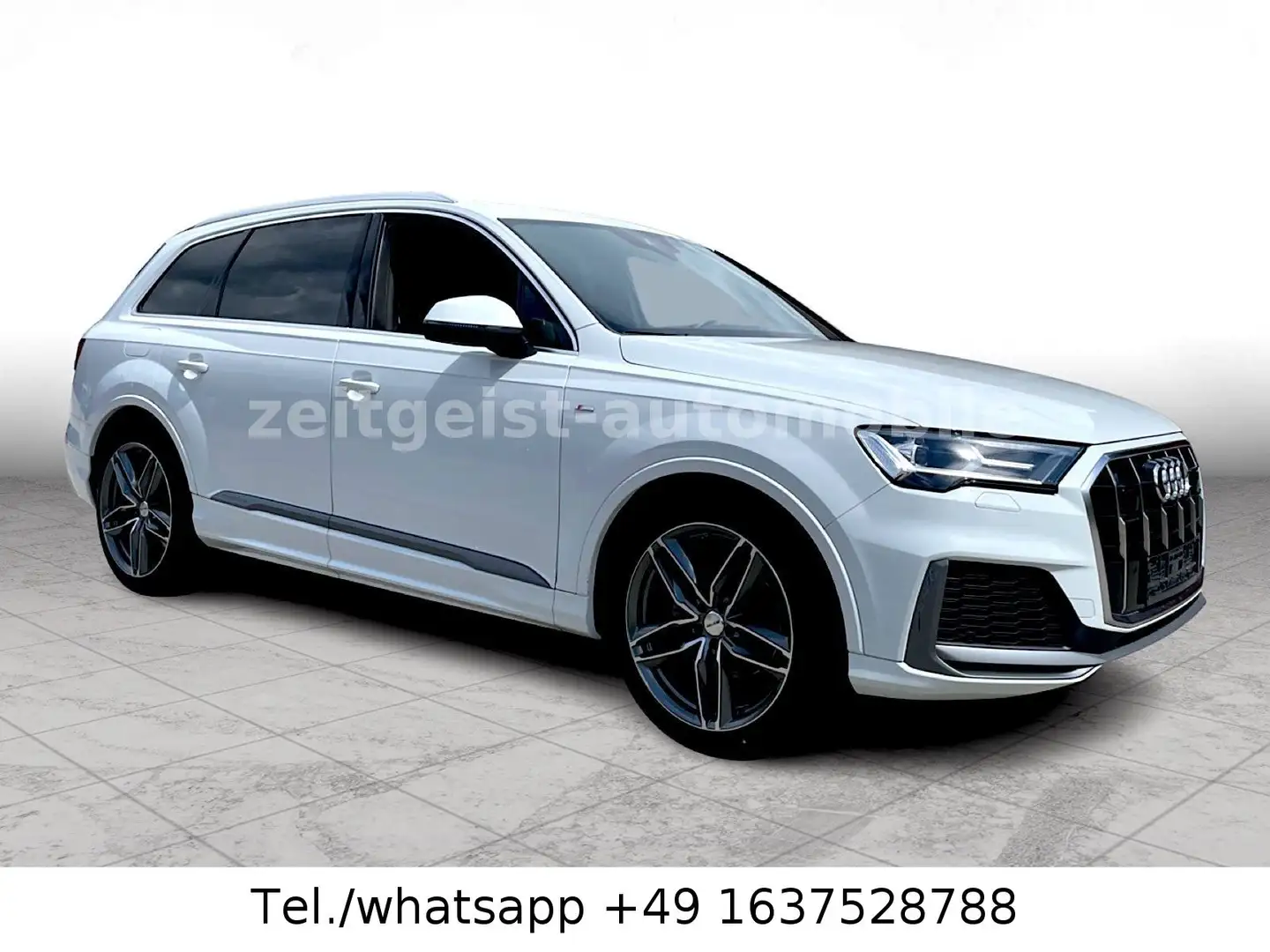 Audi Q7 50 TDI quattro S line*7-SITZER*HUD*PAN-DACH* Weiß - 1