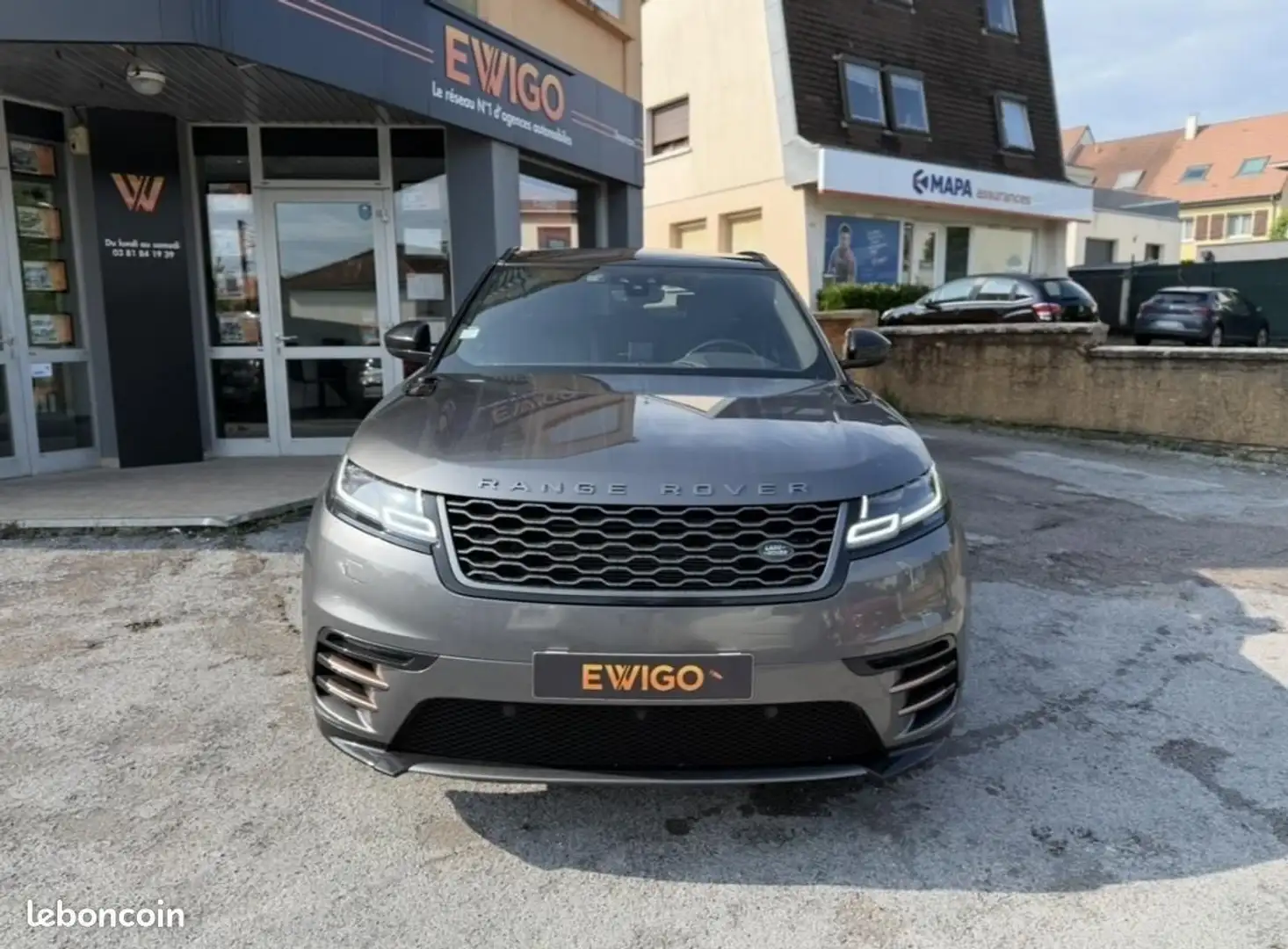 Land Rover Range Rover Velar Land 3.0 D300 300 R-DYNAMIC 4WD BVA TOIT OUVRANT Gris - 2