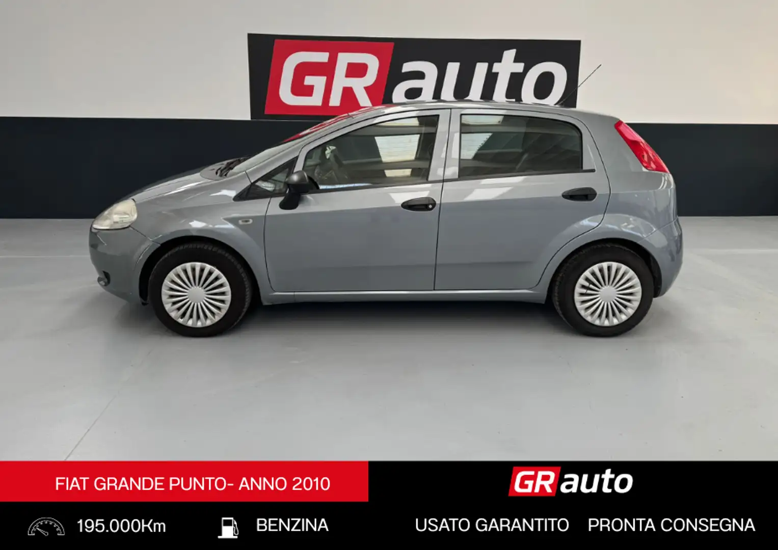 Fiat Grande Punto Grande Punto 1.2 5 porte Actual Gris - 1