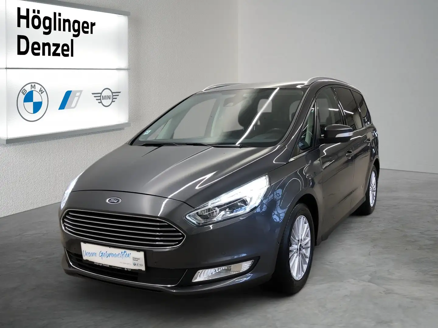 Ford Galaxy 2,0 TDCi Bi-Turbo Titan Grau - 1