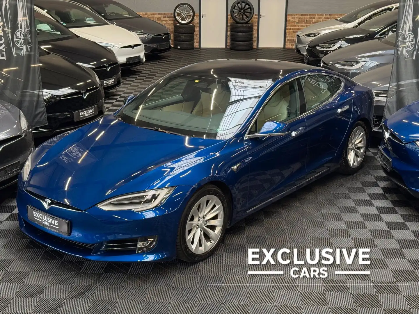 Tesla Model S MODEL S LONG RANGE RAVEN | FULL SELF DRIVE | CCS Azul - 1