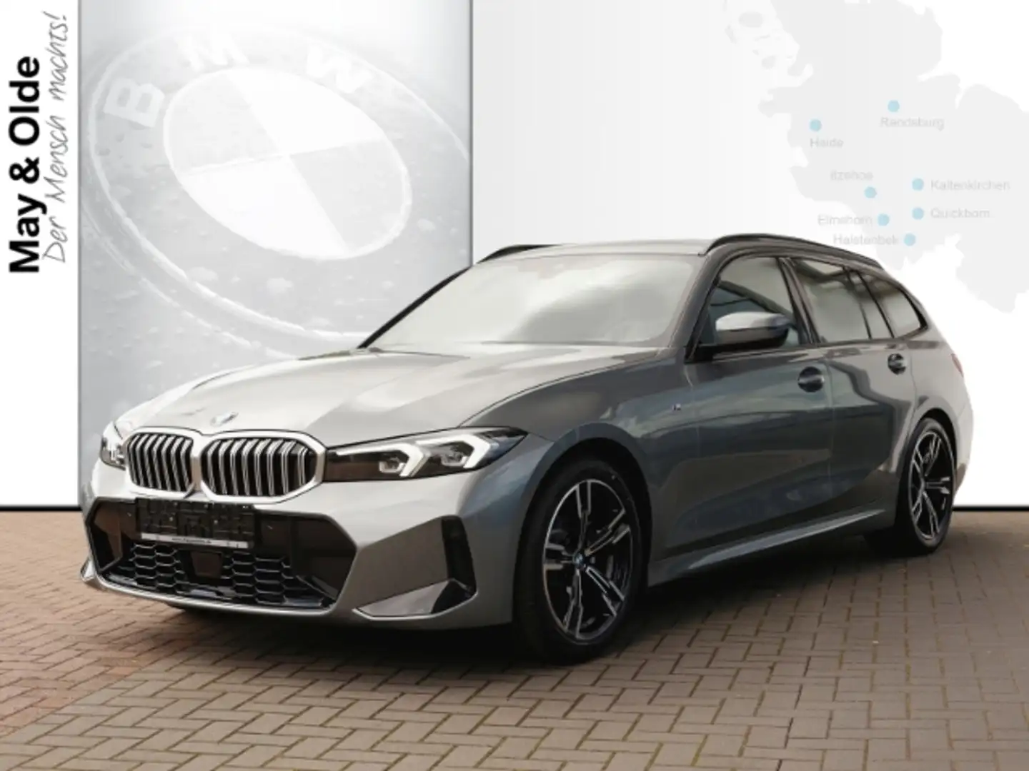 BMW 318 i M-Sport AHK DrivAss Stop&GO Memory Szürke - 1