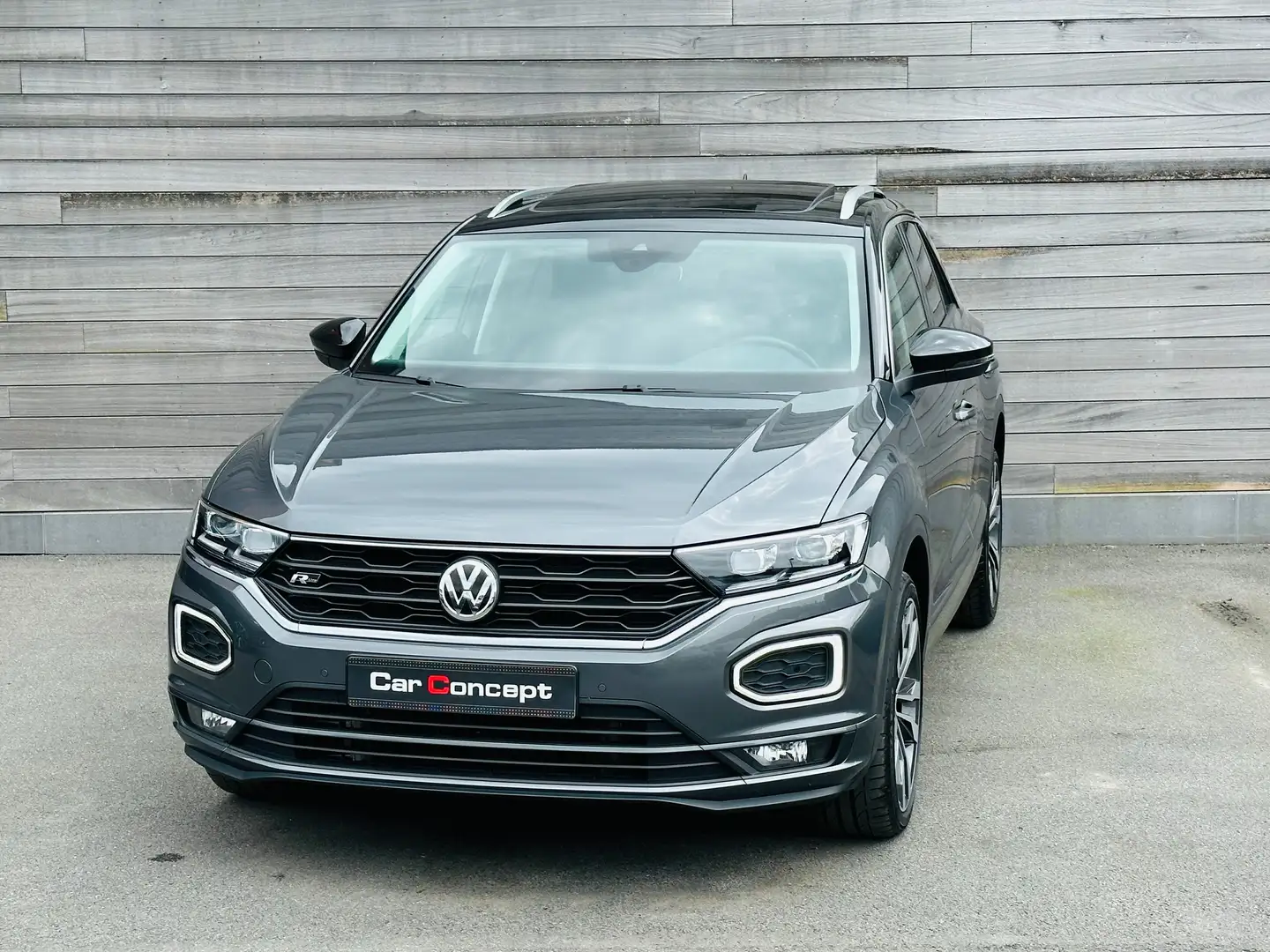 Volkswagen T-Roc DSG**PANO**VIRTUAL**LED**19"ALU**CARPLAY**TOP!!! Gris - 1