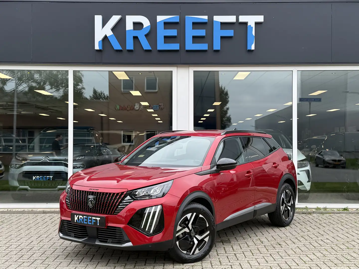 Peugeot 2008 1.2 PureTech 130 Allure Rood metallic Rouge - 1