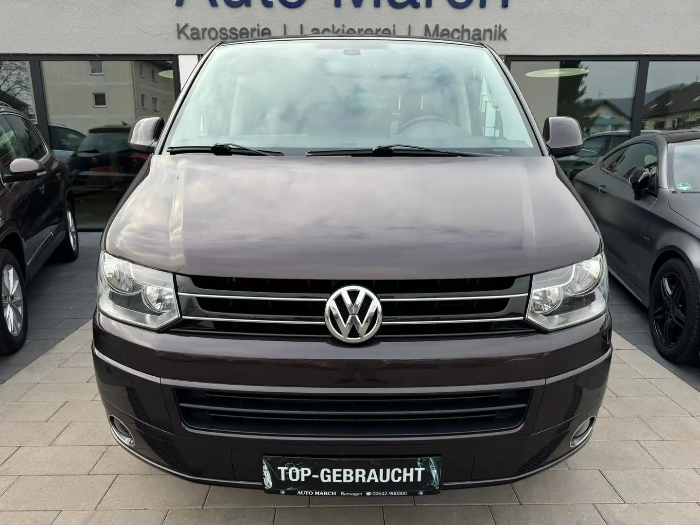 Volkswagen T5 Transporter T5 Multivan 2.0 BiTDI Highline*Export*Händler* Violett - 2