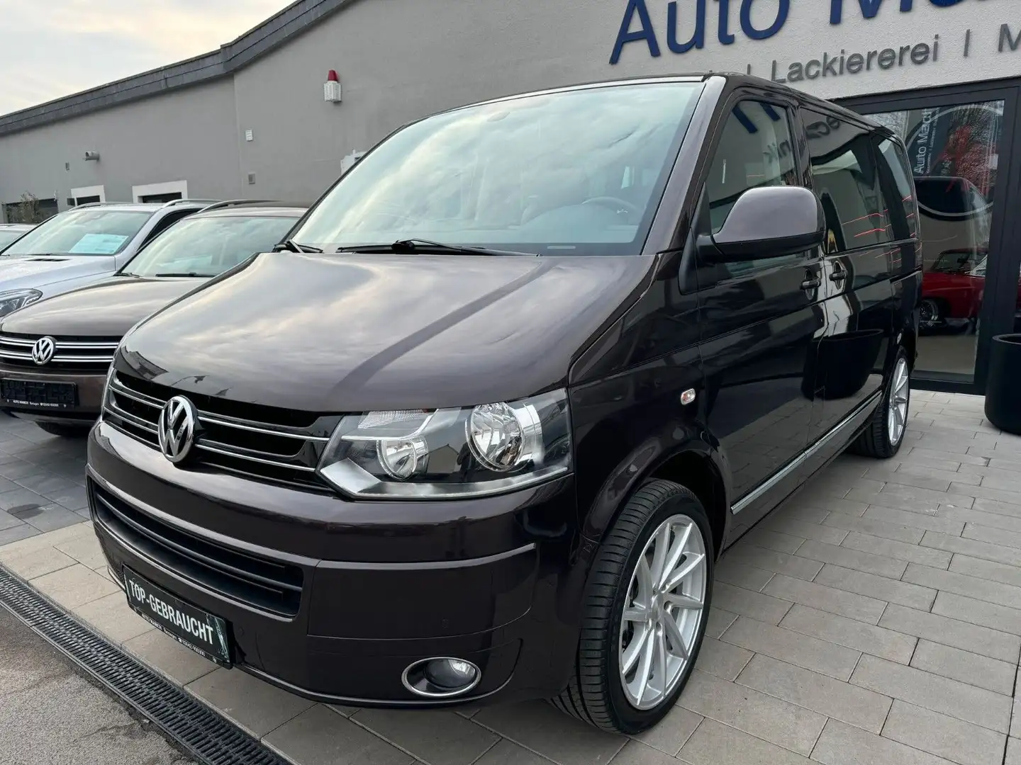 Volkswagen T5 Transporter T5 Multivan 2.0 BiTDI Highline*Export*Händler* Violett - 1