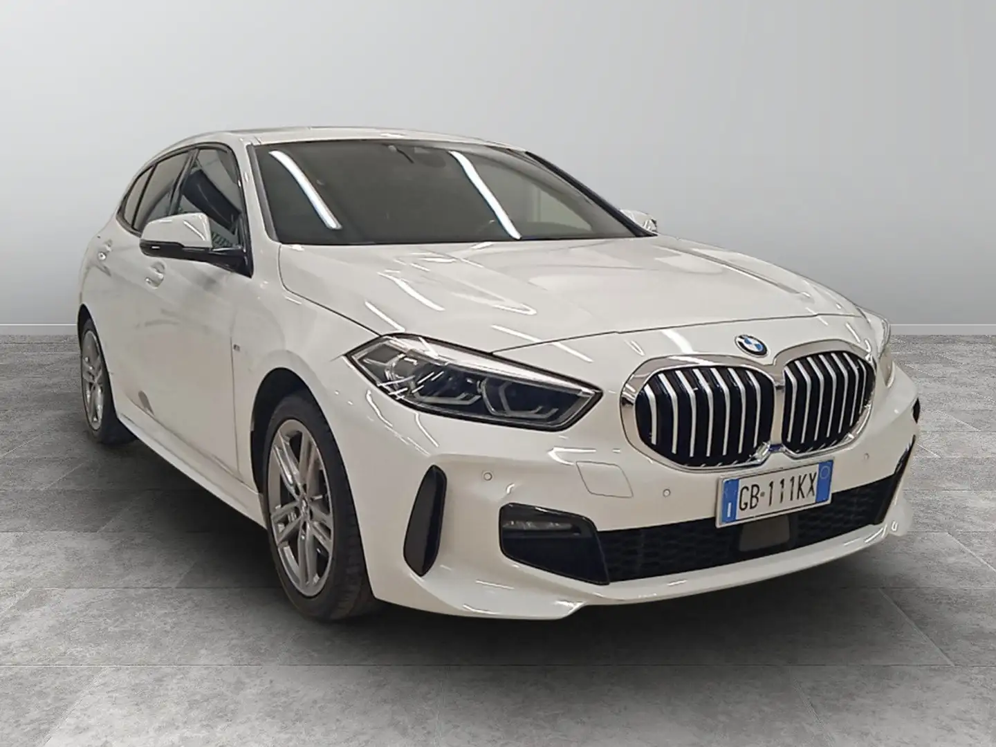 BMW 116 d Msport auto Weiß - 1