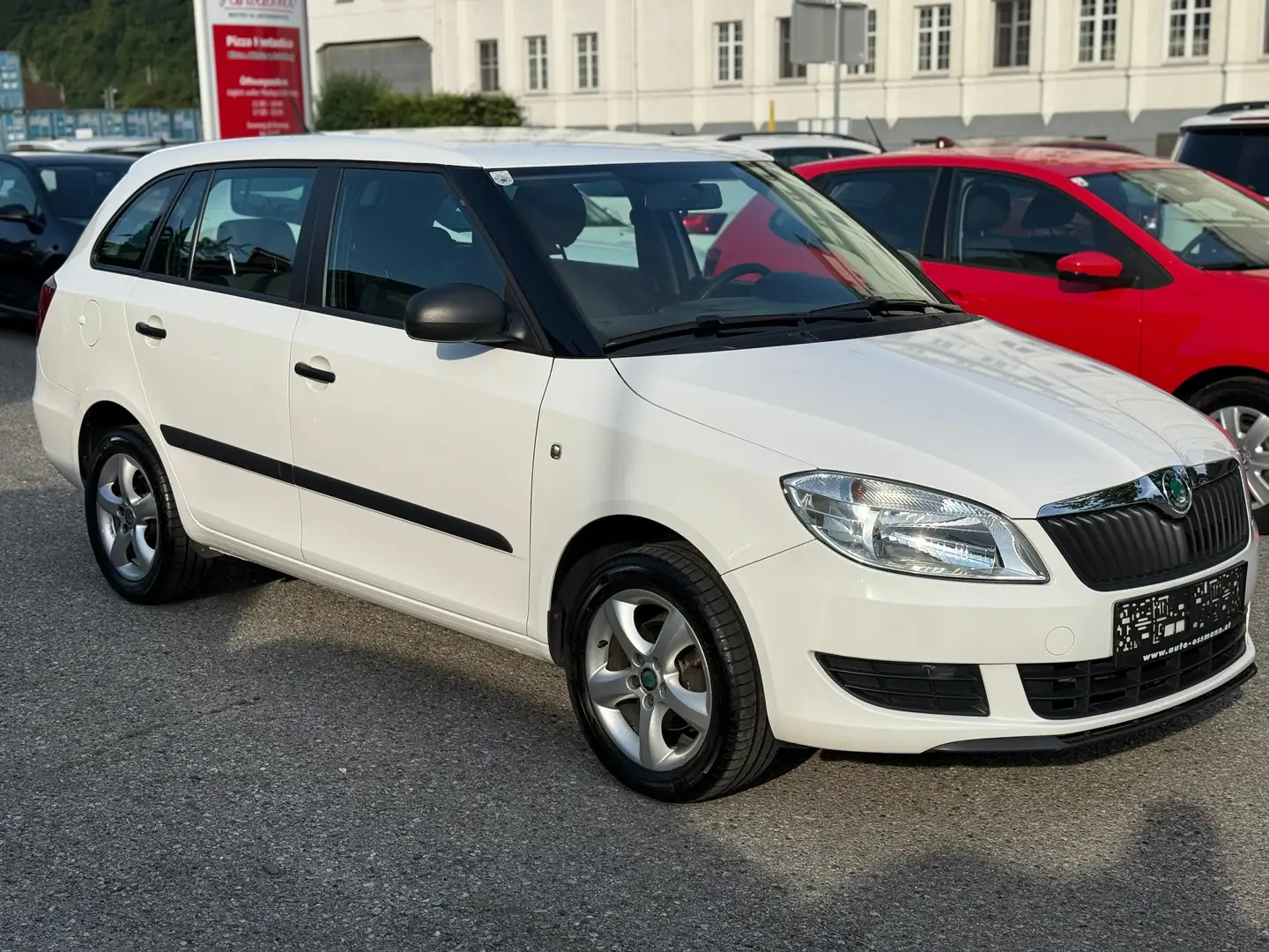 Skoda Fabia Active Kombi 1.6 TDI TÜV NEU 1.Besitz AHK Weiß - 1