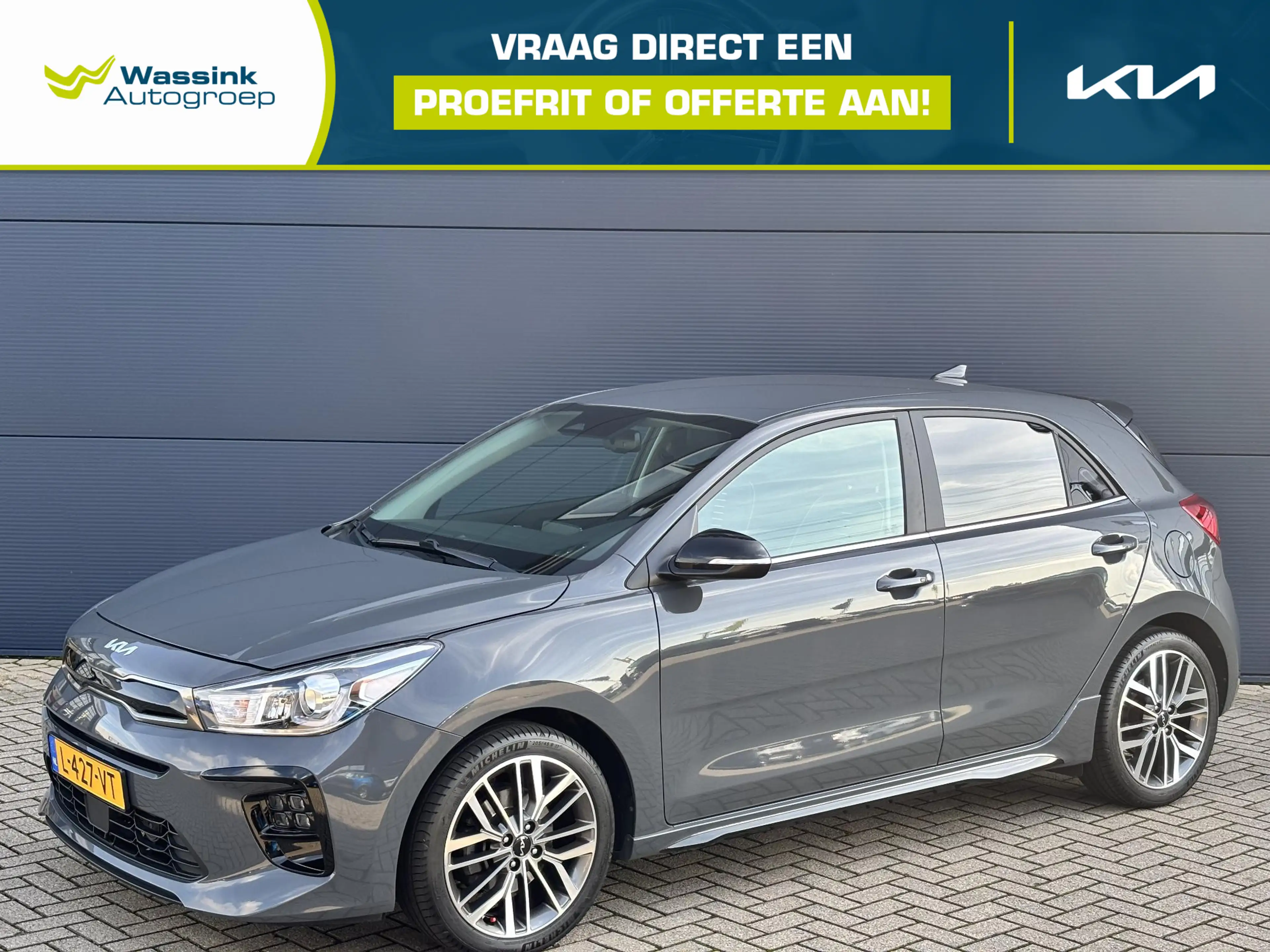 Kia Rio 1.0 T-GDi MHEV GT-Line | Stoel/stuur verw. | Navi
