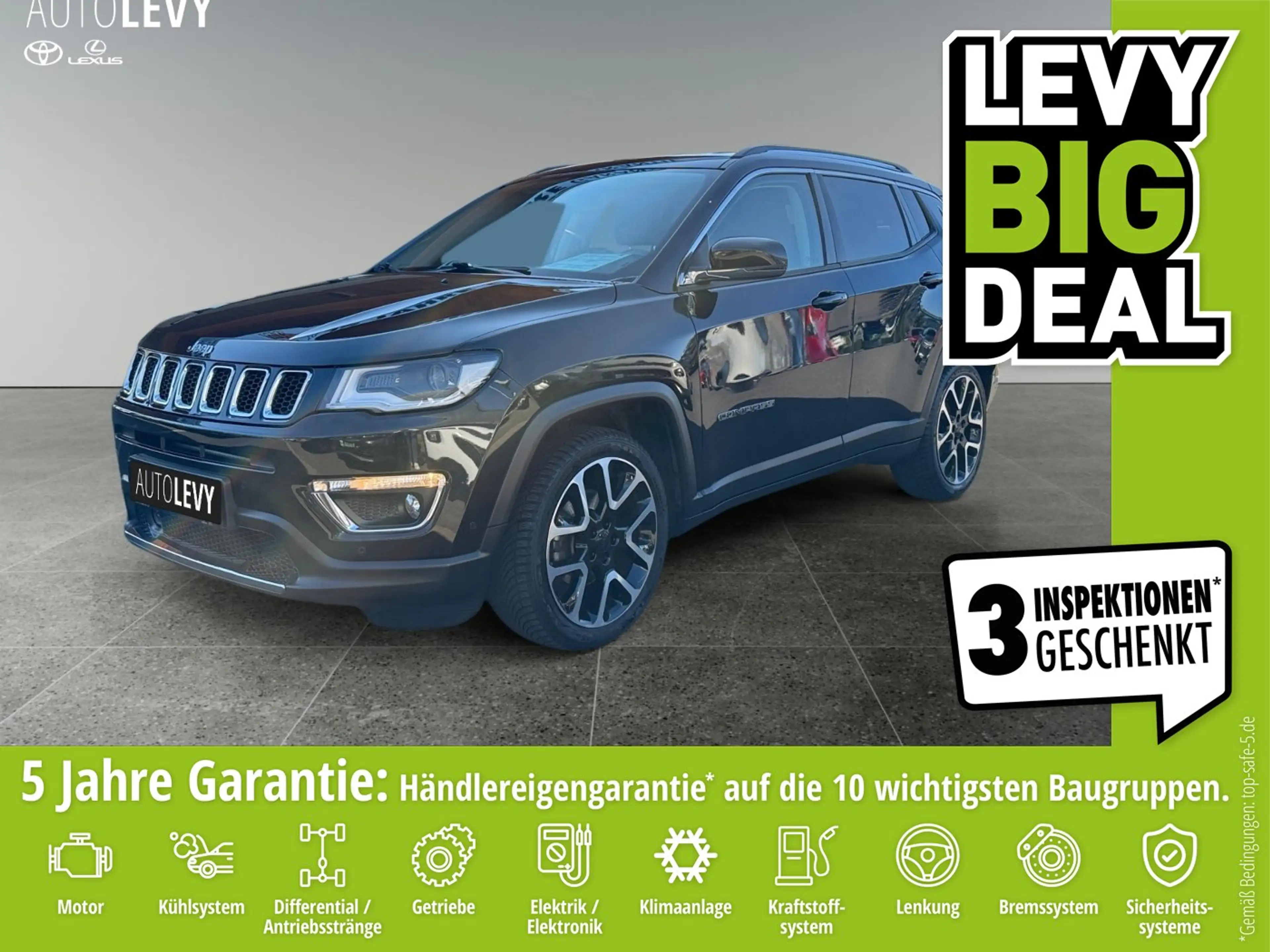 Jeep Compass 1.3 MultiAir FWD Limited *NAVI*PDC+AHK*LM